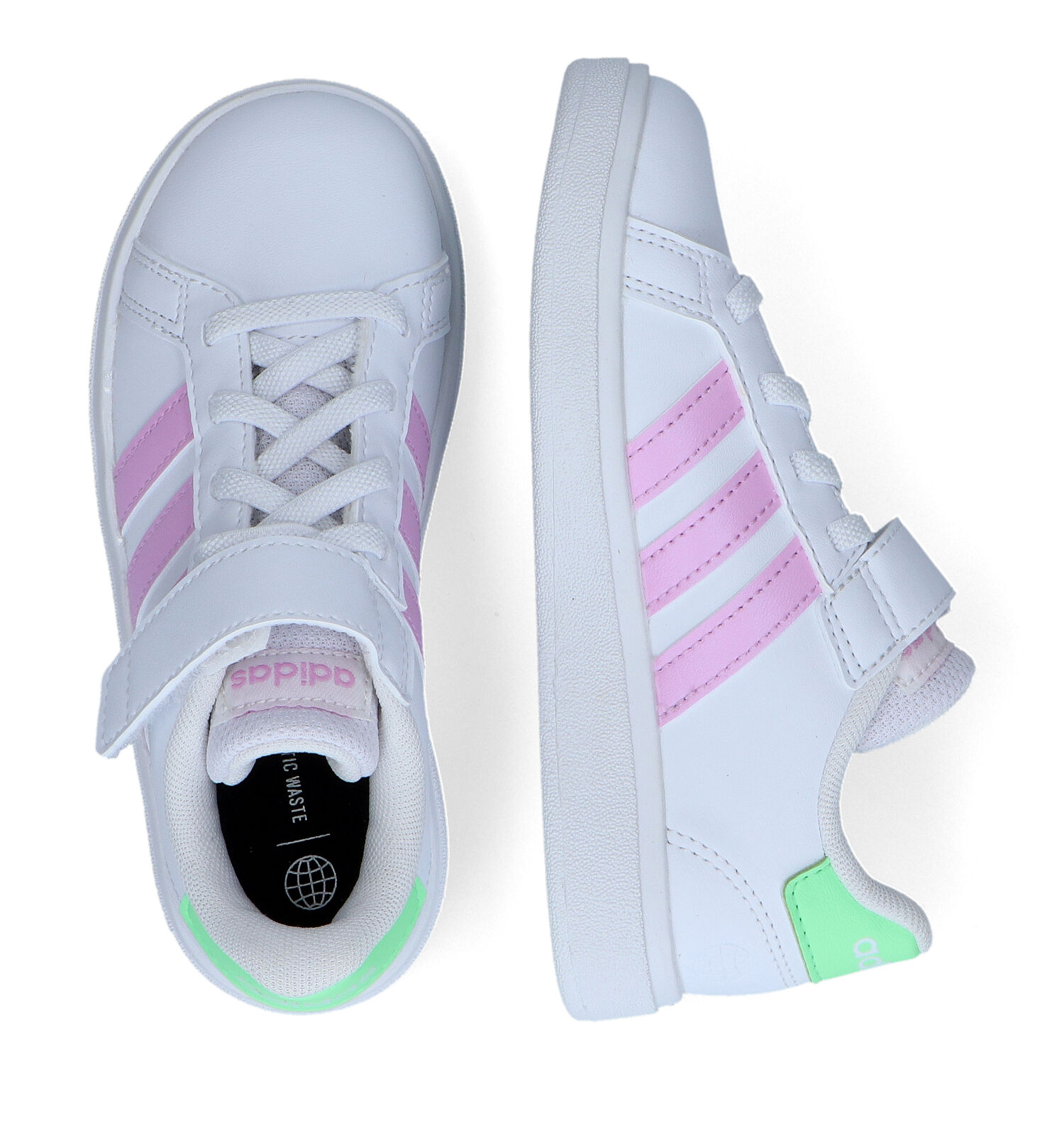 adidas Grand Court Witte Sneakers | Meisjes Sneakers