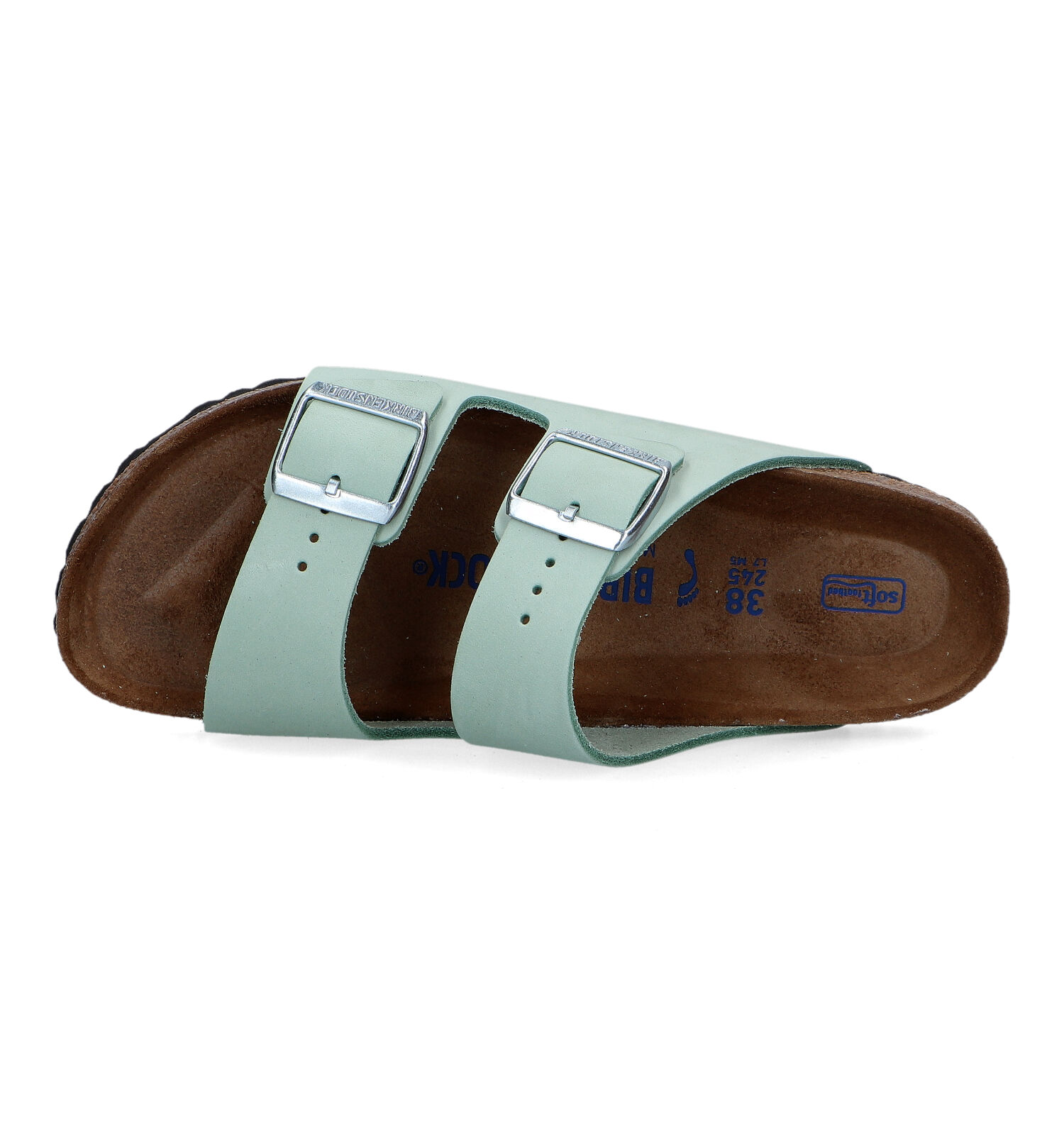 Birkenstock Arizona Groene Slippers Dames Slippers Online op
