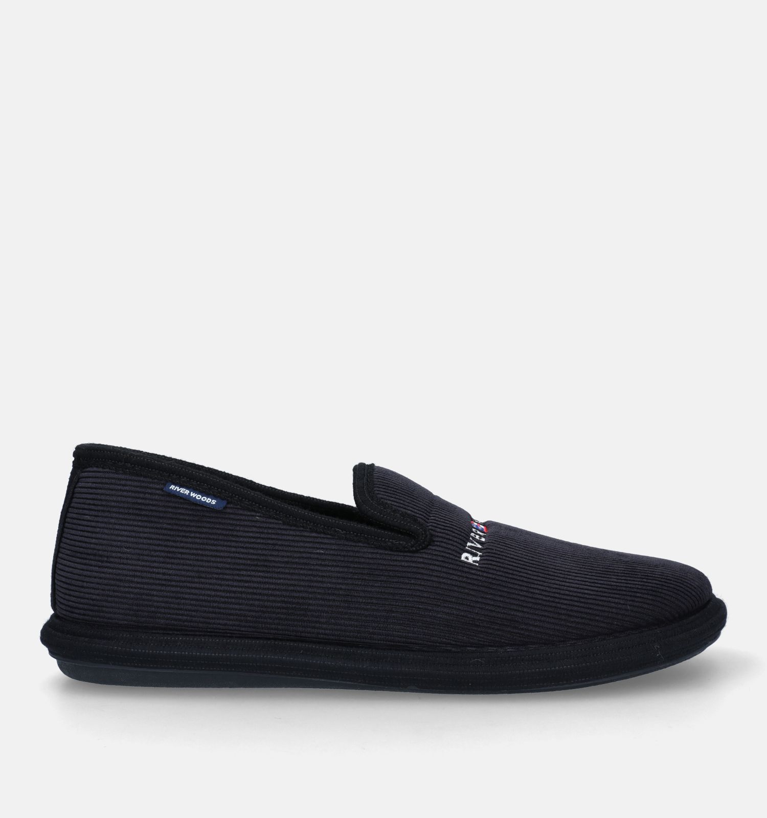 River Woods Hein Zwarte Pantoffels Heren Pantoffels Online op