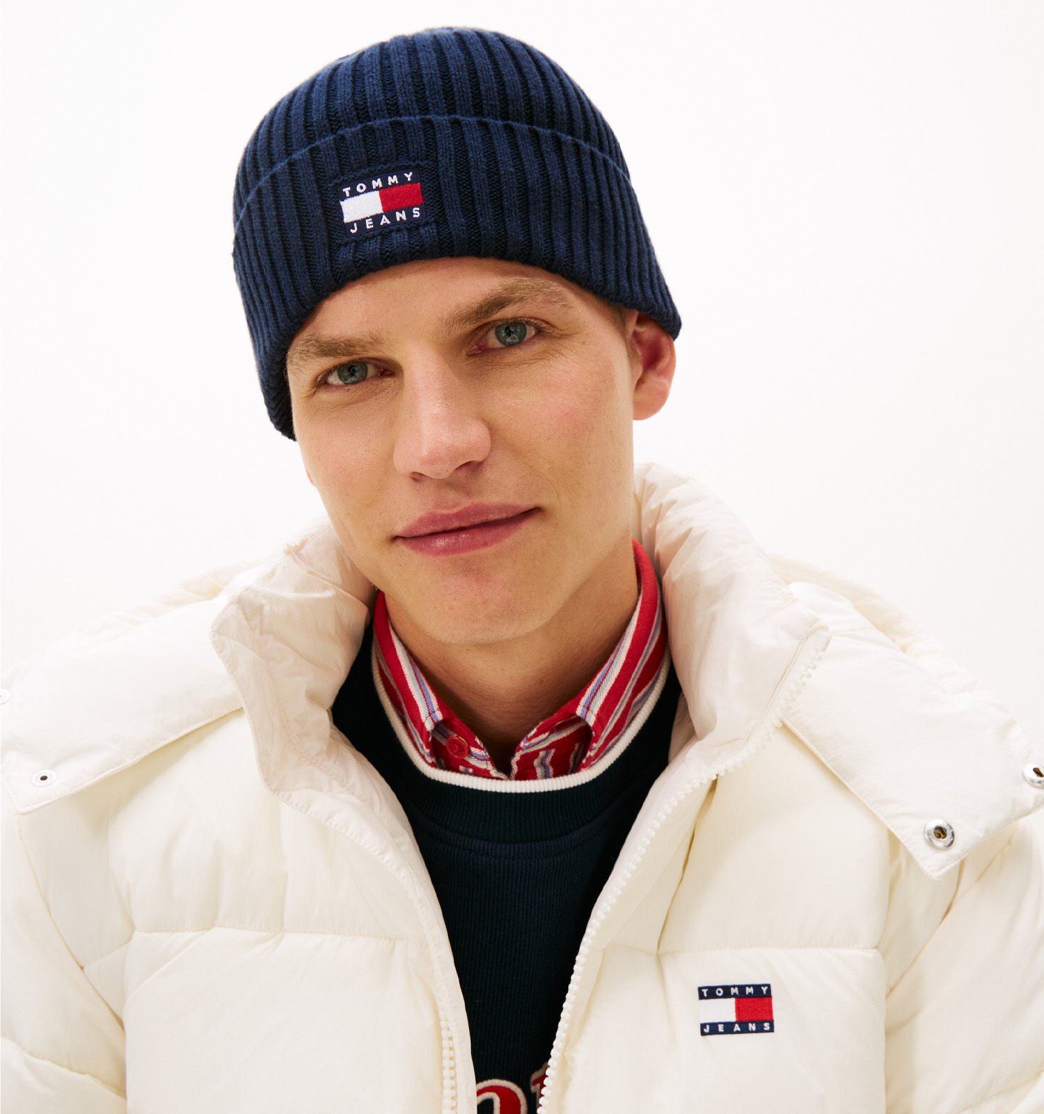 Tommy Hilfiger Heritage Core Beanie Bonnet en Bleu foncé