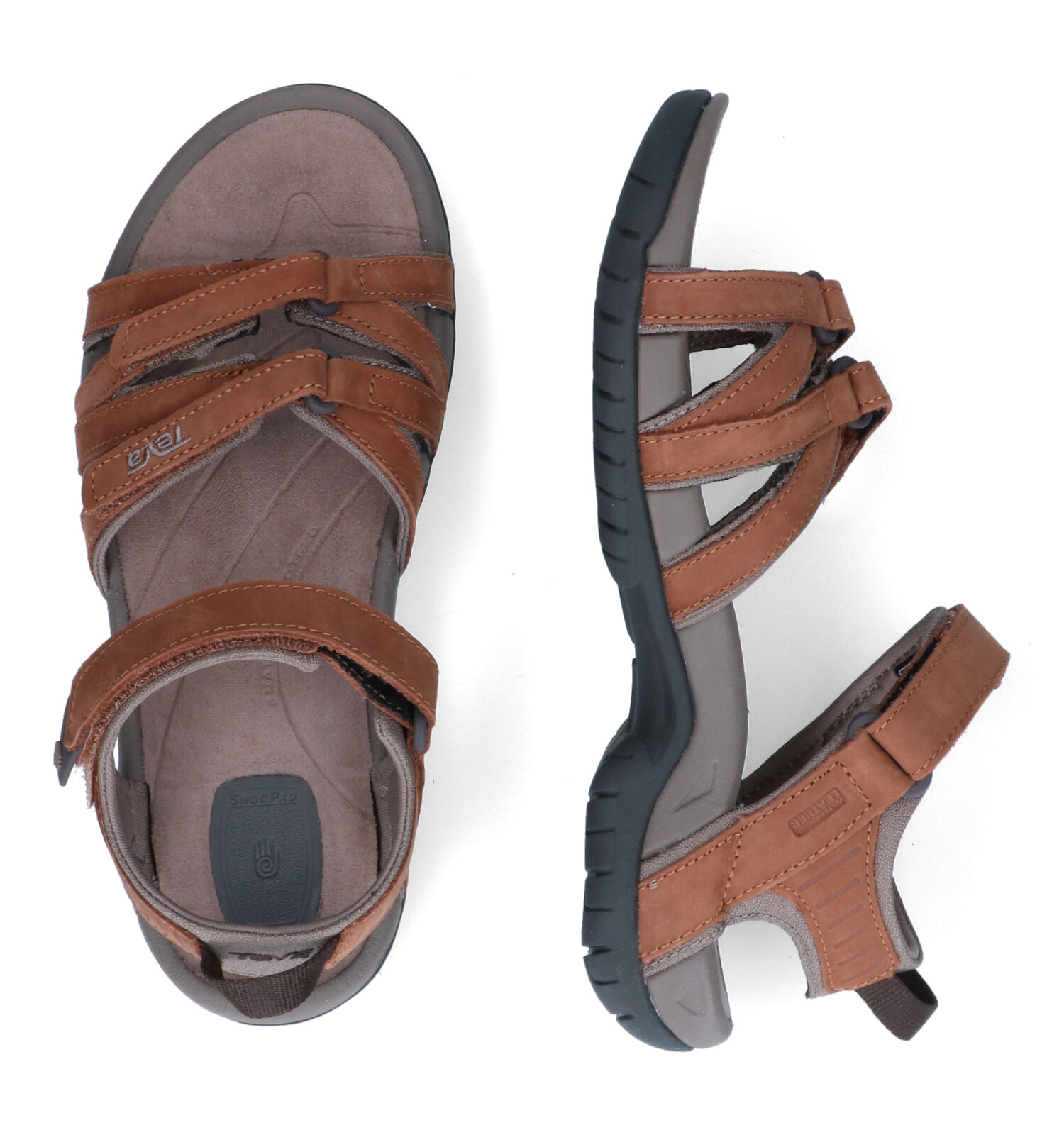 Vermoorden zelf Technologie Teva Tirra Cognac Sandalen | Dames Sandalen