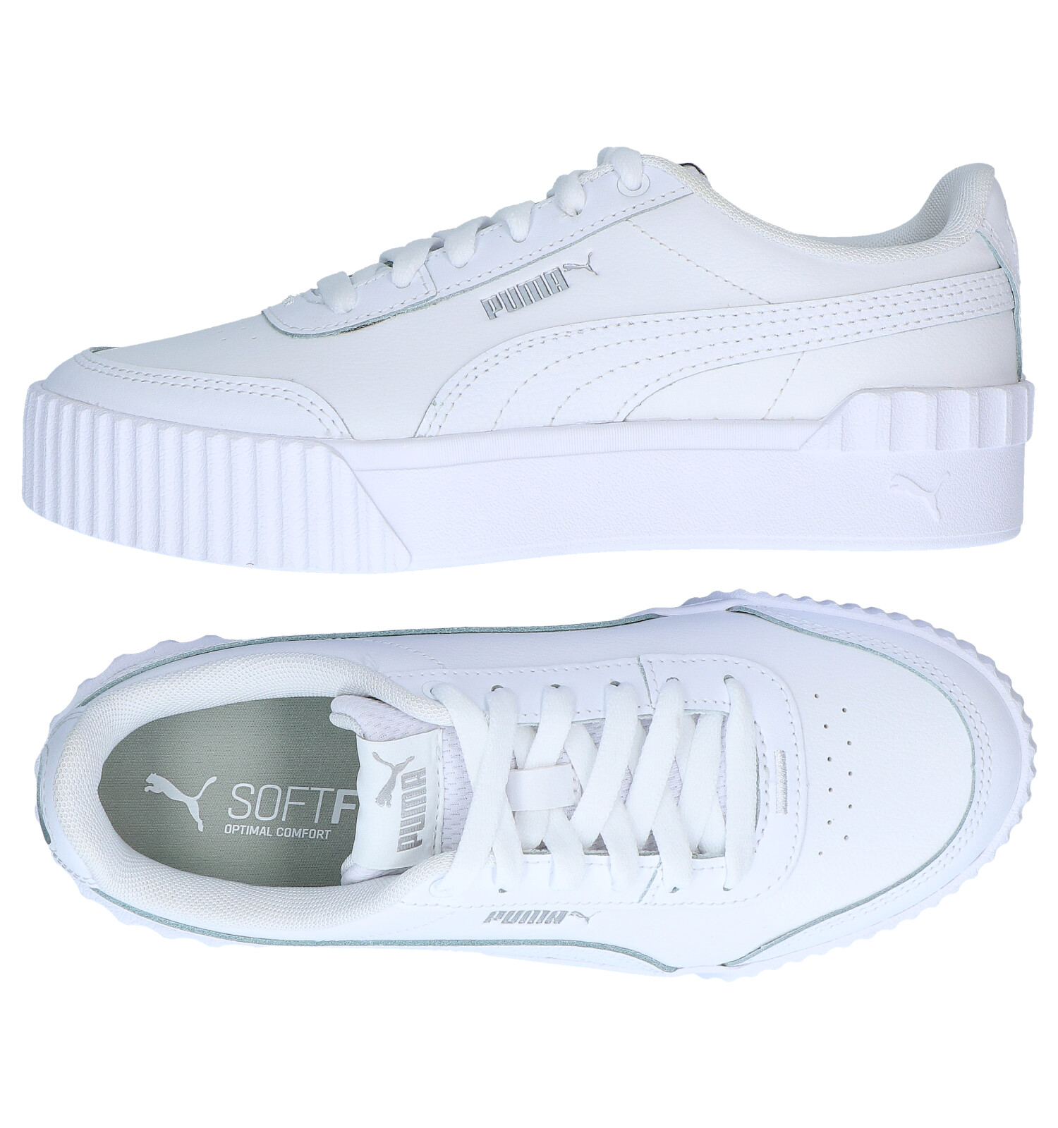 Puma Carina Lift Witte Sneakers | TORFS.BE | Gratis verzend en retour
