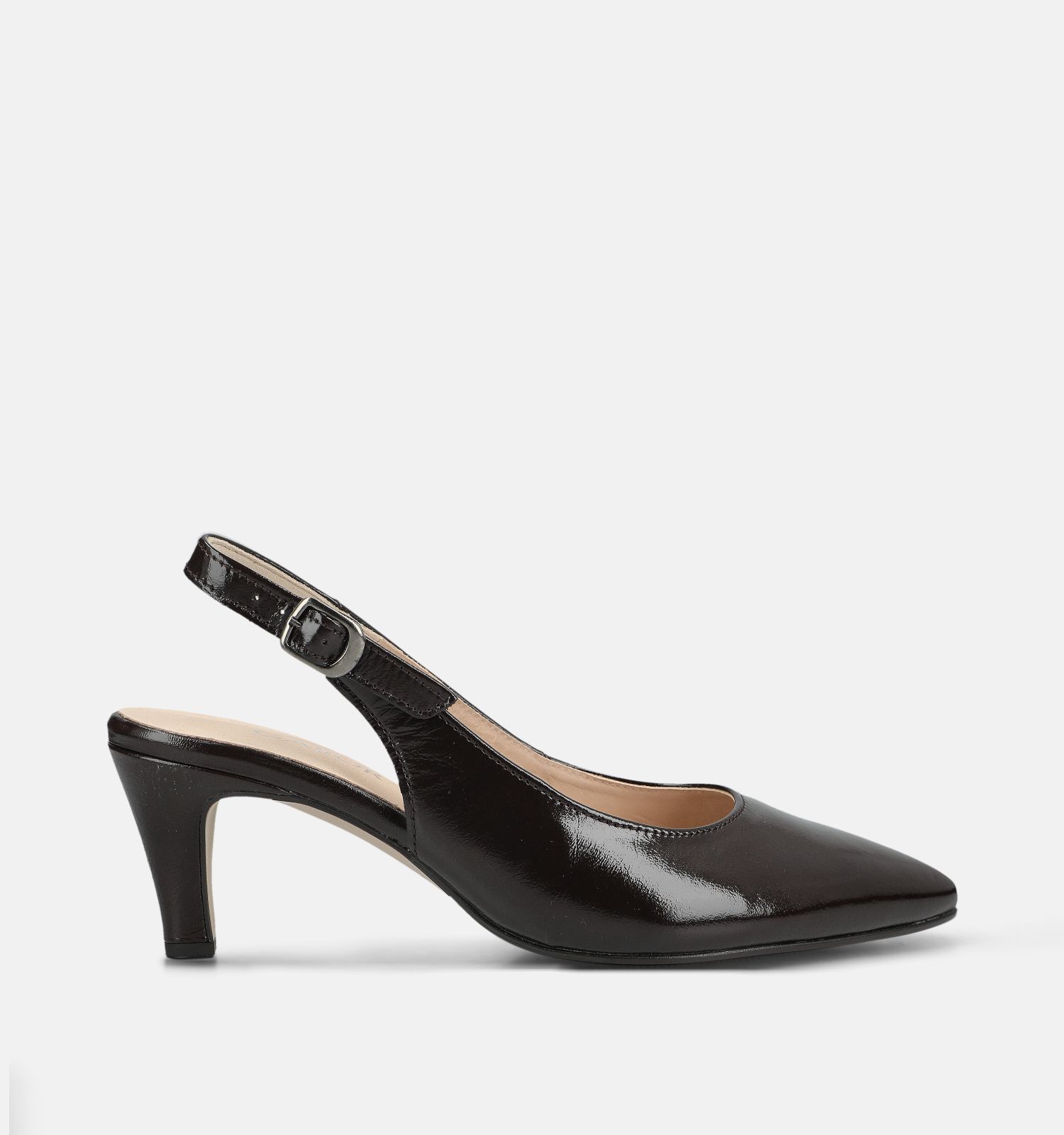 Gabor Escarpins Slingback en Brun foncé