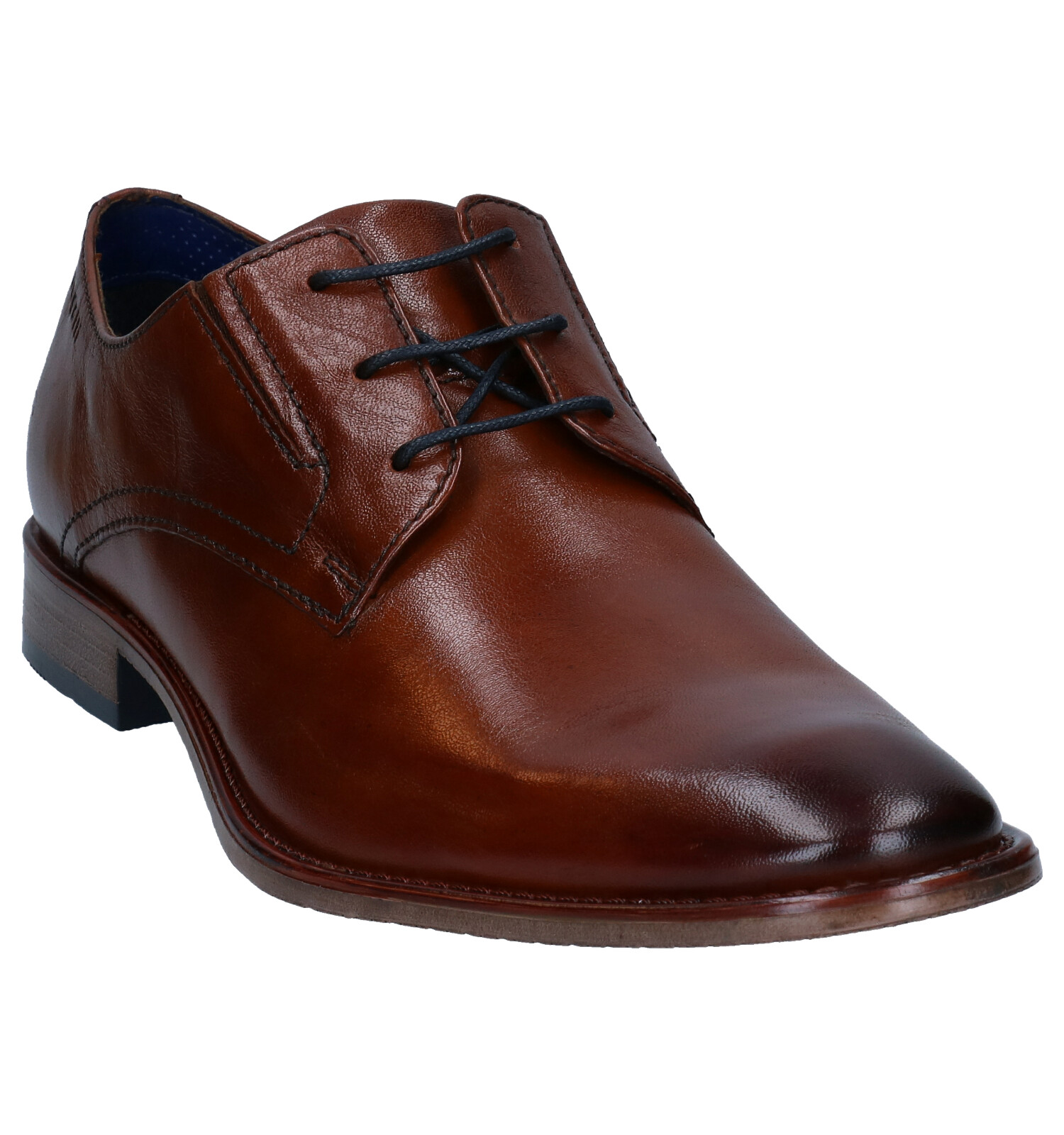 Bugatti Rinaldo Cognac Veterschoenen | TORFS.BE | Gratis verzend en retour