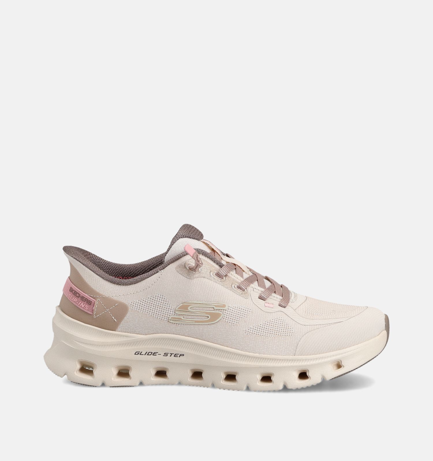 Skechers Glide-Step Pro Pure Motion Baskets en Ecru