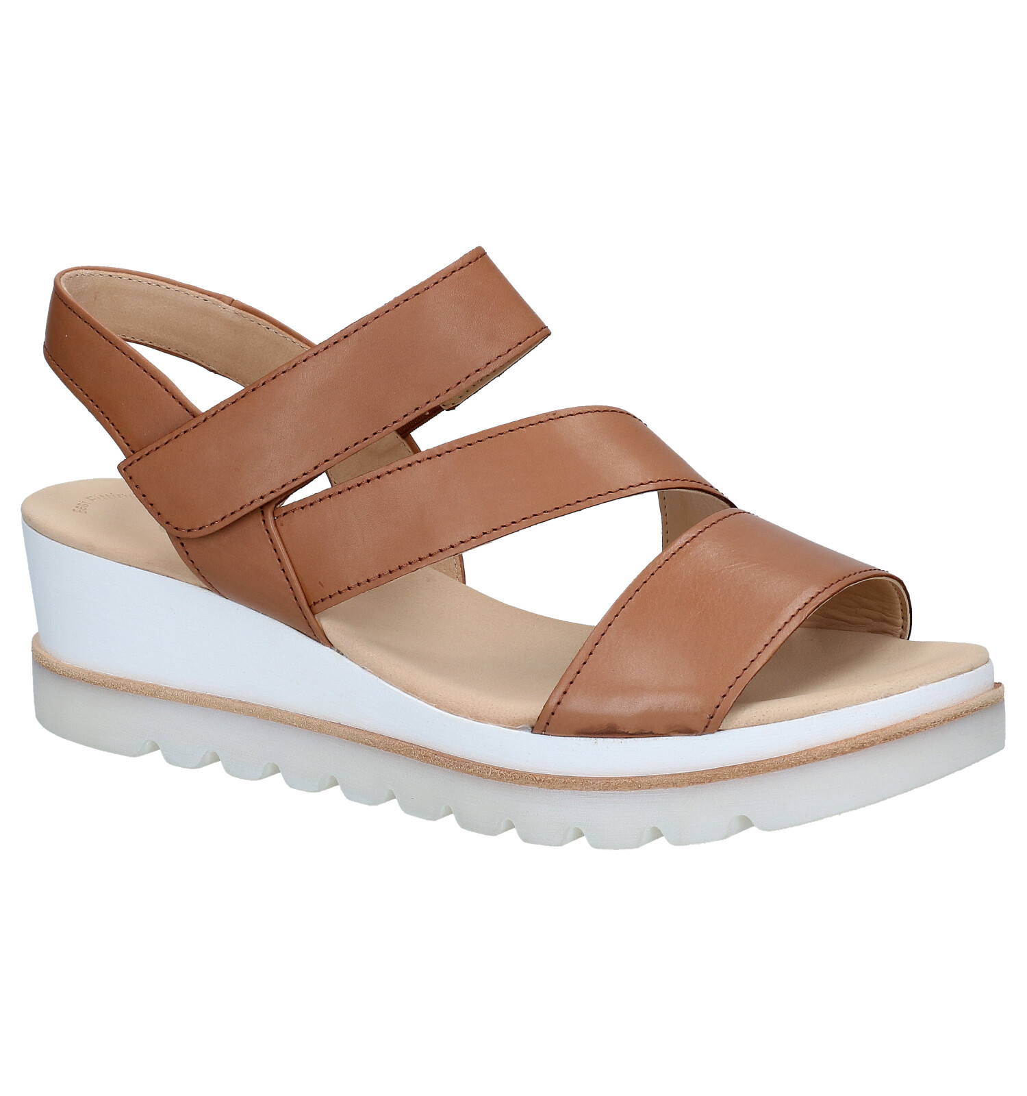 Gabor Best Fitting Cognac Sandalen TORFS.BE Gratis verzend en retour