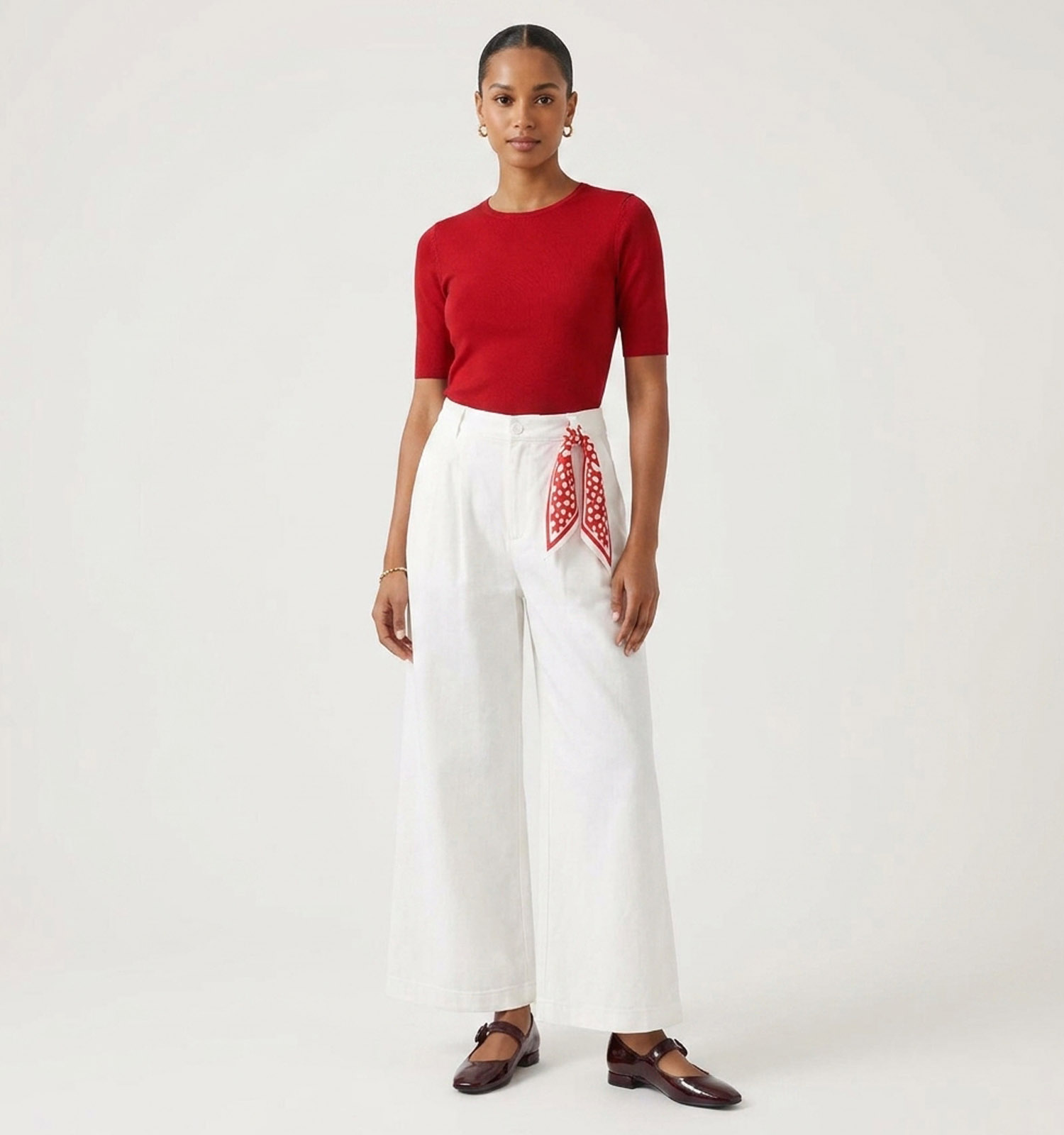 Adoré Soline Pantalon classique en Blanc
