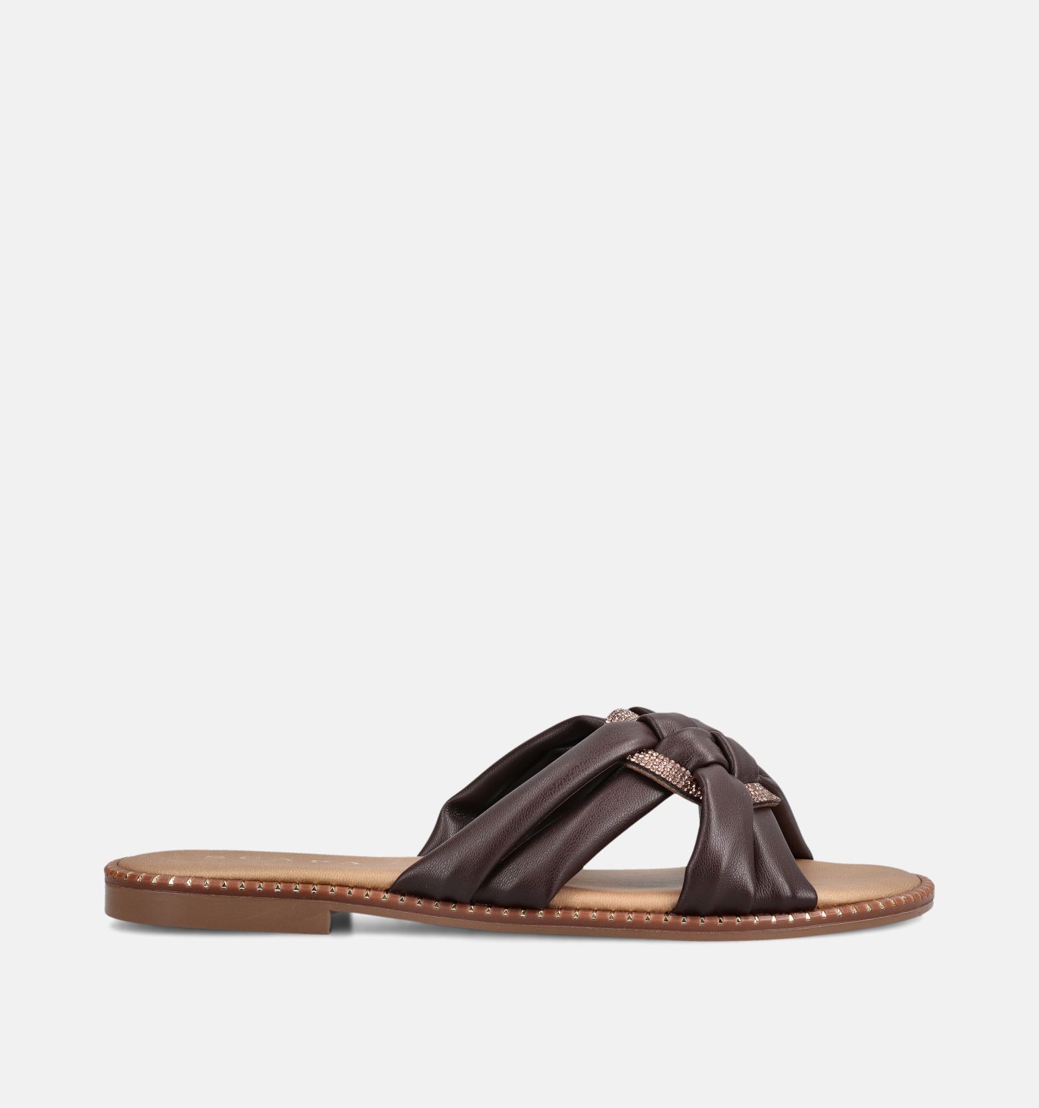 Scapa Donkerbruine Slippers