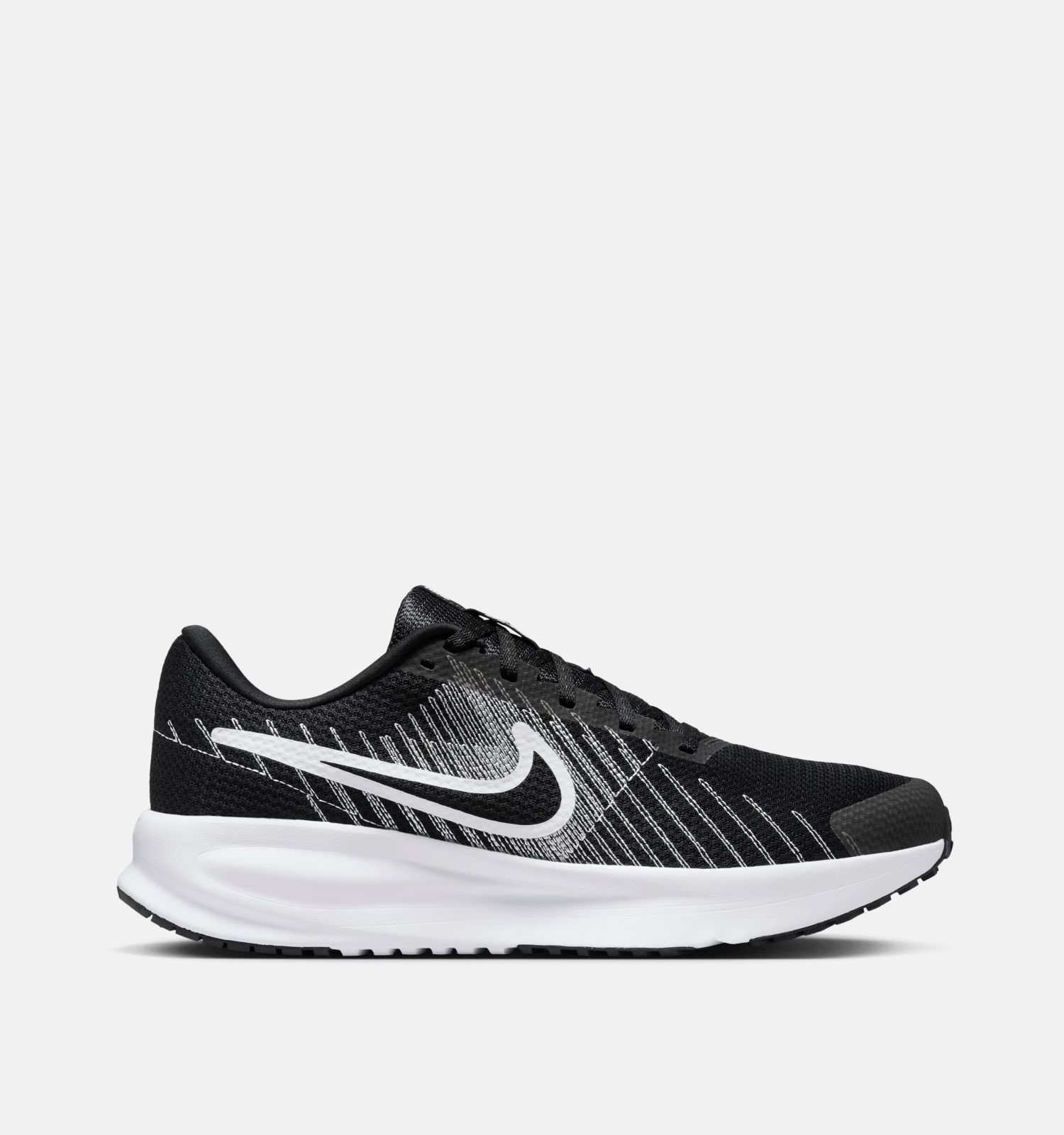 Nike Run Defy Zwarte/Witte Sportschoenen