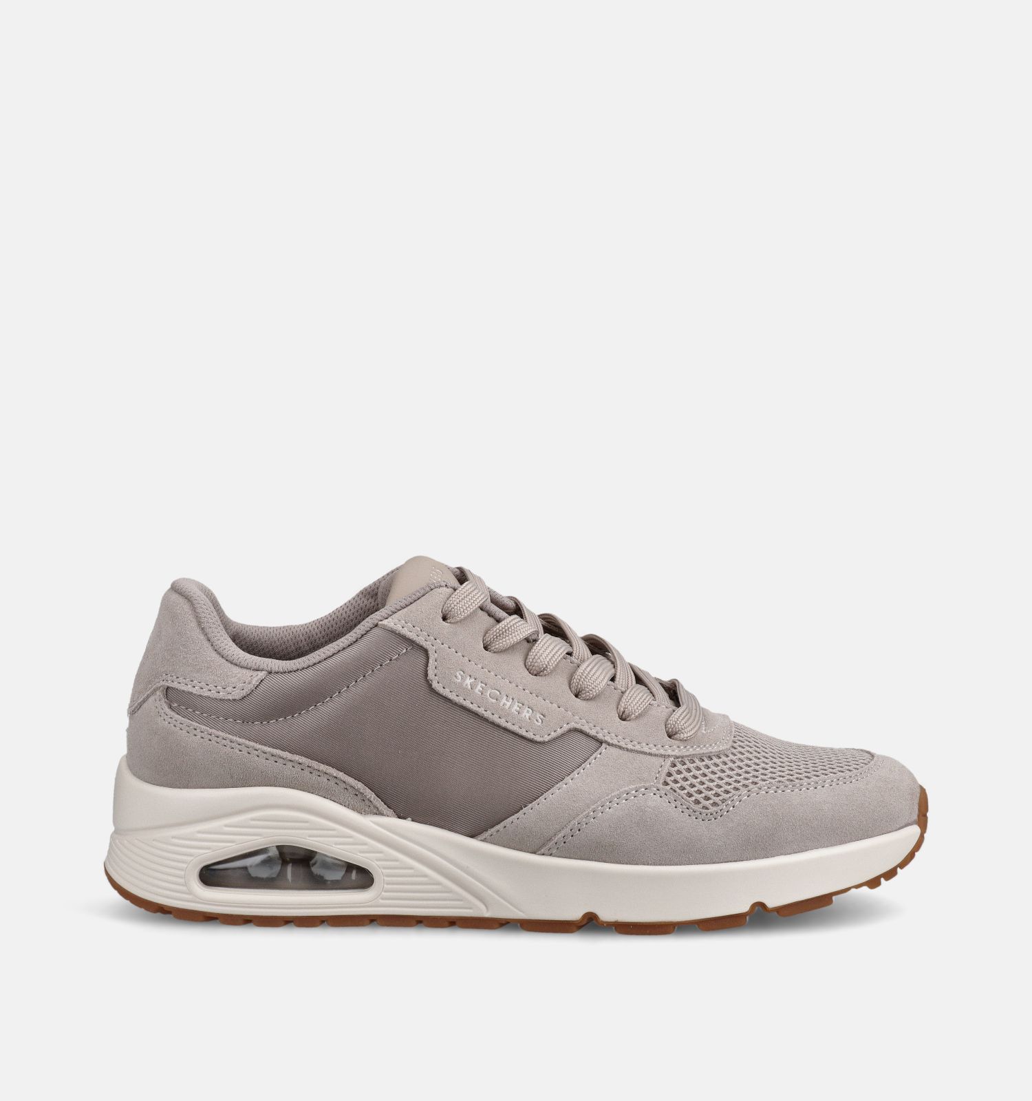 Skechers Uno Vintage Air Taupe Baskets basses en Taupe