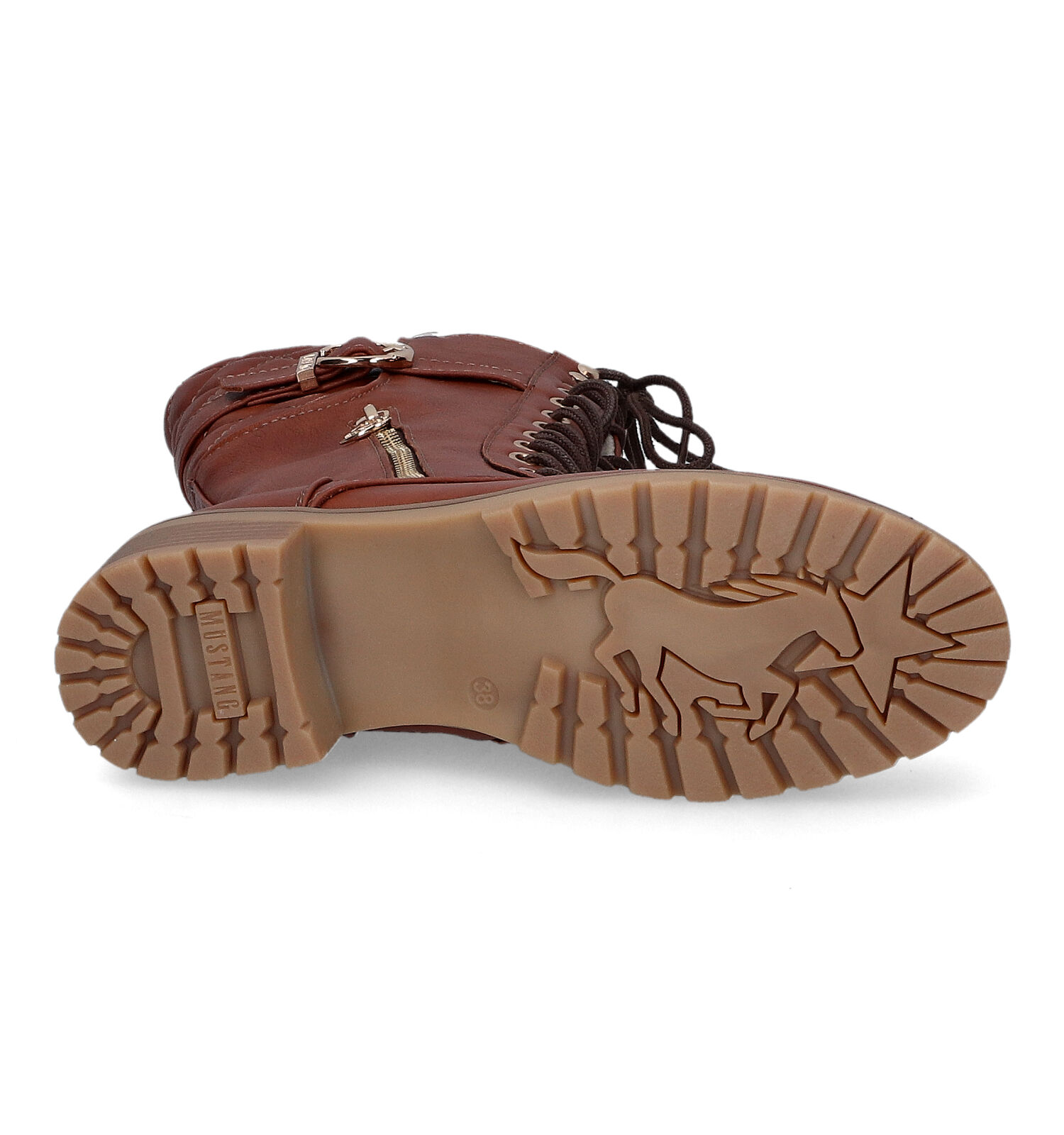 Mustang Cognac Laarzen | TORFS.BE | Gratis verzend en retour