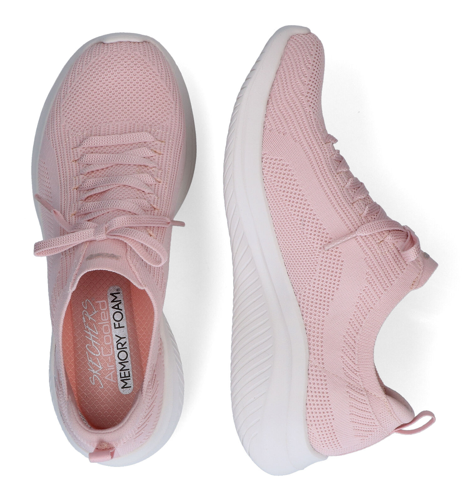 Skechers Ultra Flex 3.0 Big Plan Roze Sneakers | TORFS.BE | Gratis verzend  en retour