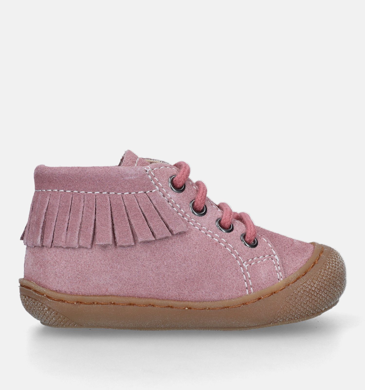 Naturino July Chaussures pour bebe en Rose Filles Chaussons bebe en ligne sur TORFS.BE