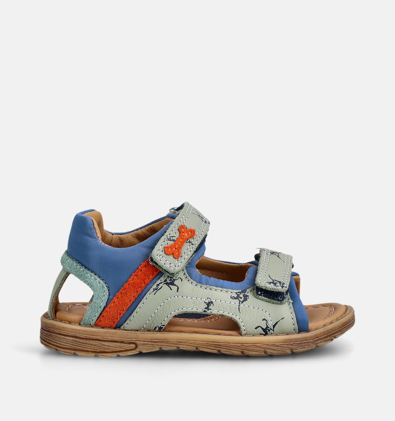 STONES and BONES Dito Sandales pour bébé en Vert kaki