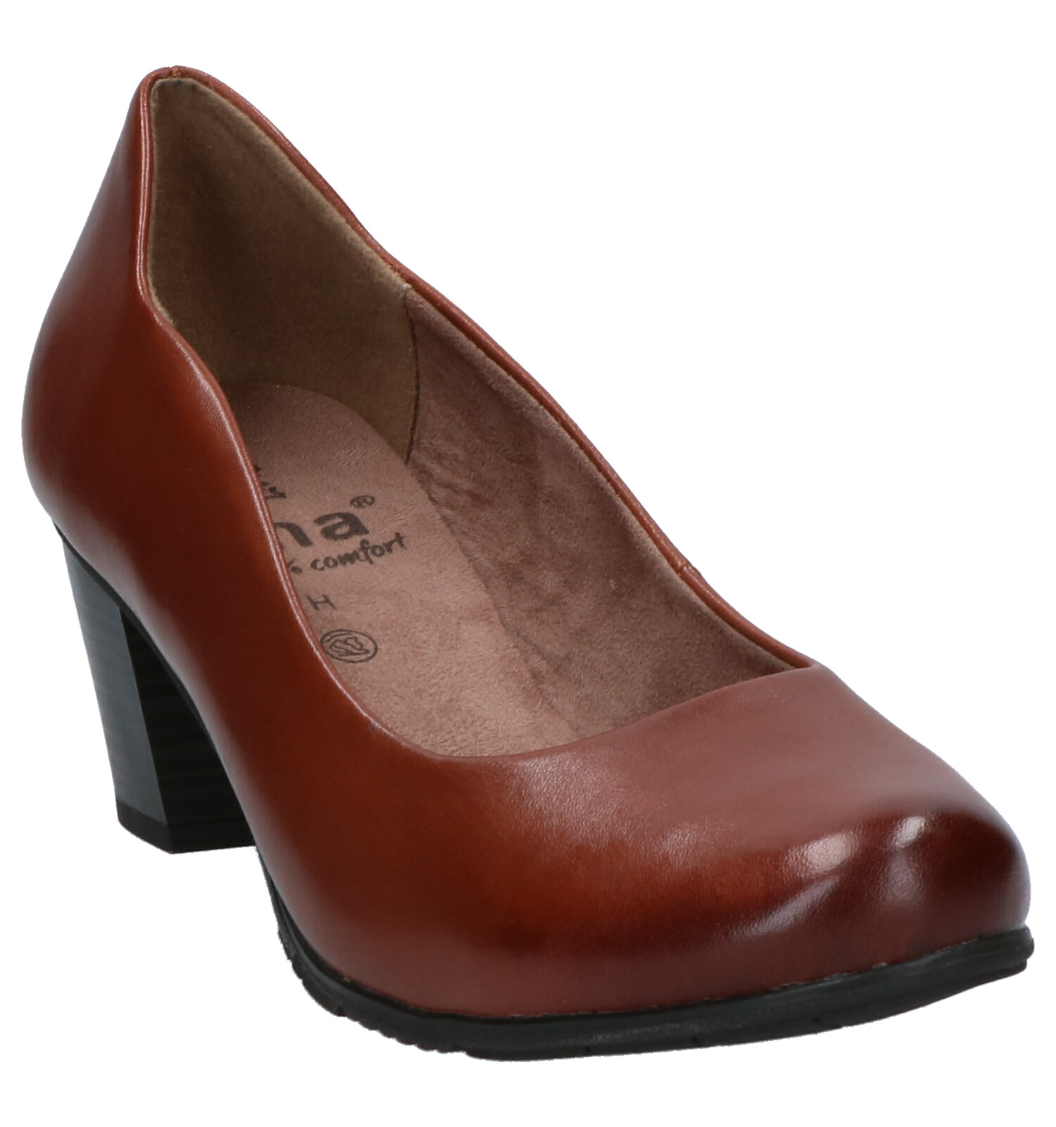 cognac pumps