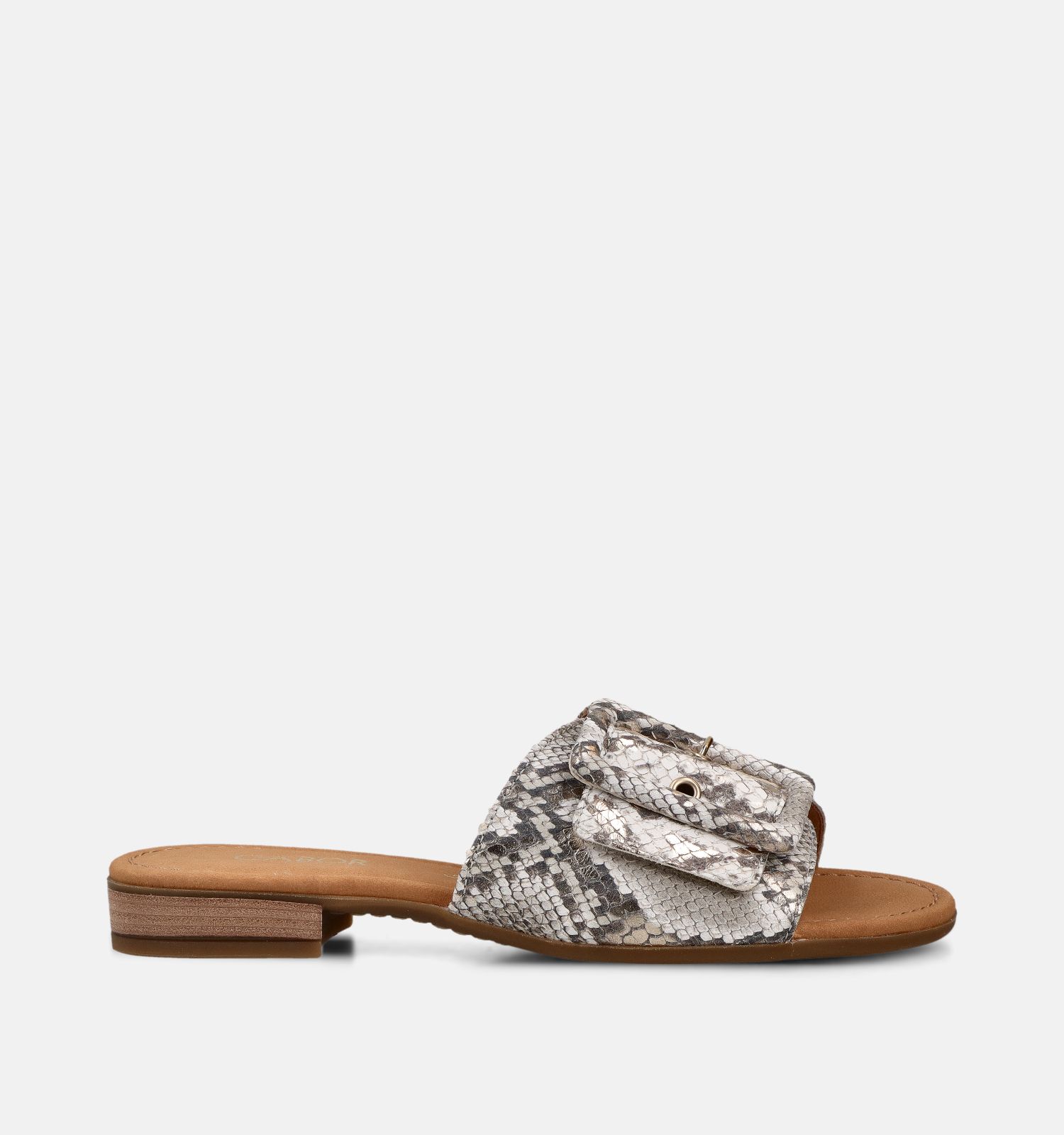 Gabor Snake Supreme Gouden Slippers