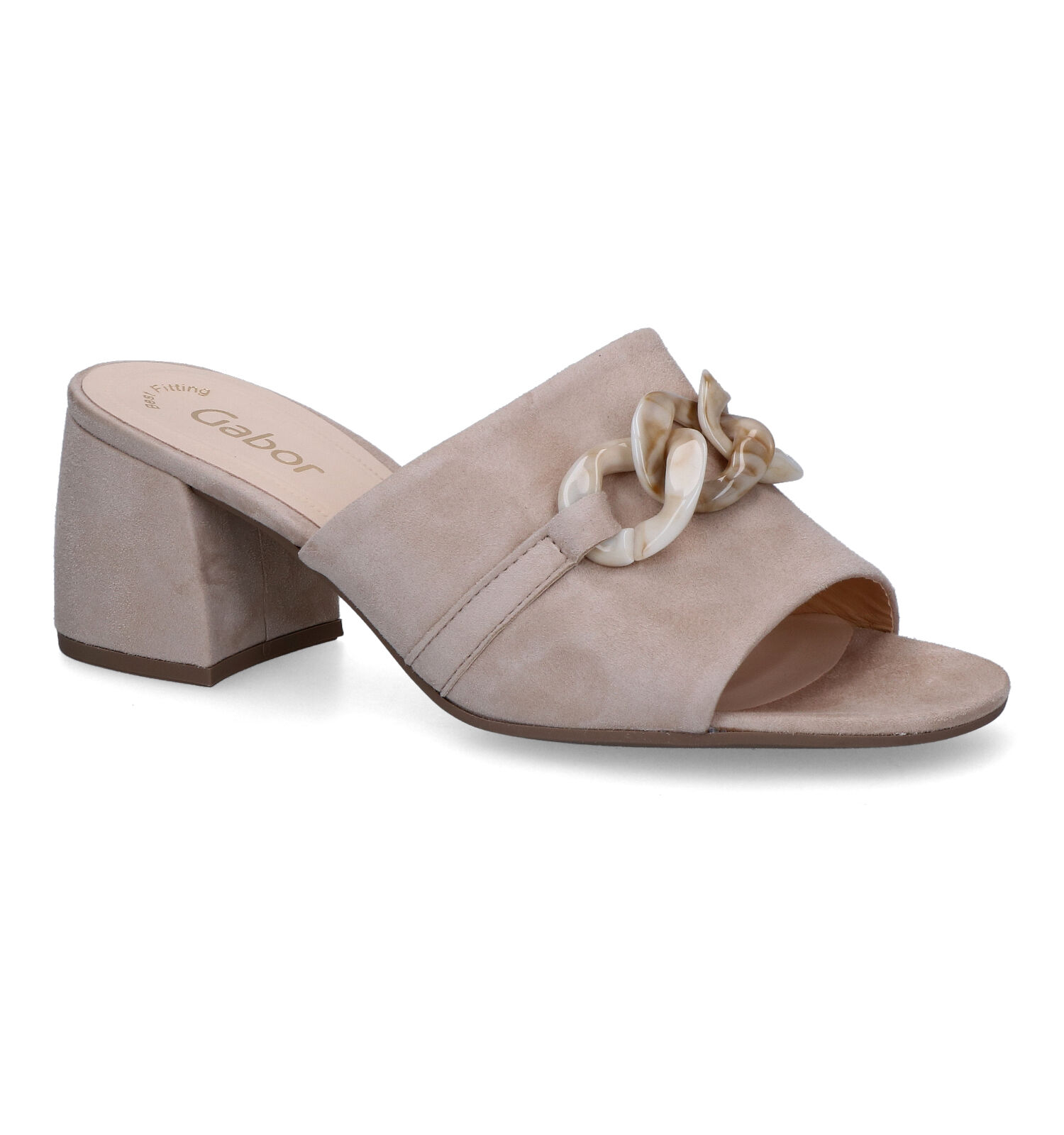 Gabor Best Fitting Beige Muiltjes | TORFS.BE | Gratis verzend en retour