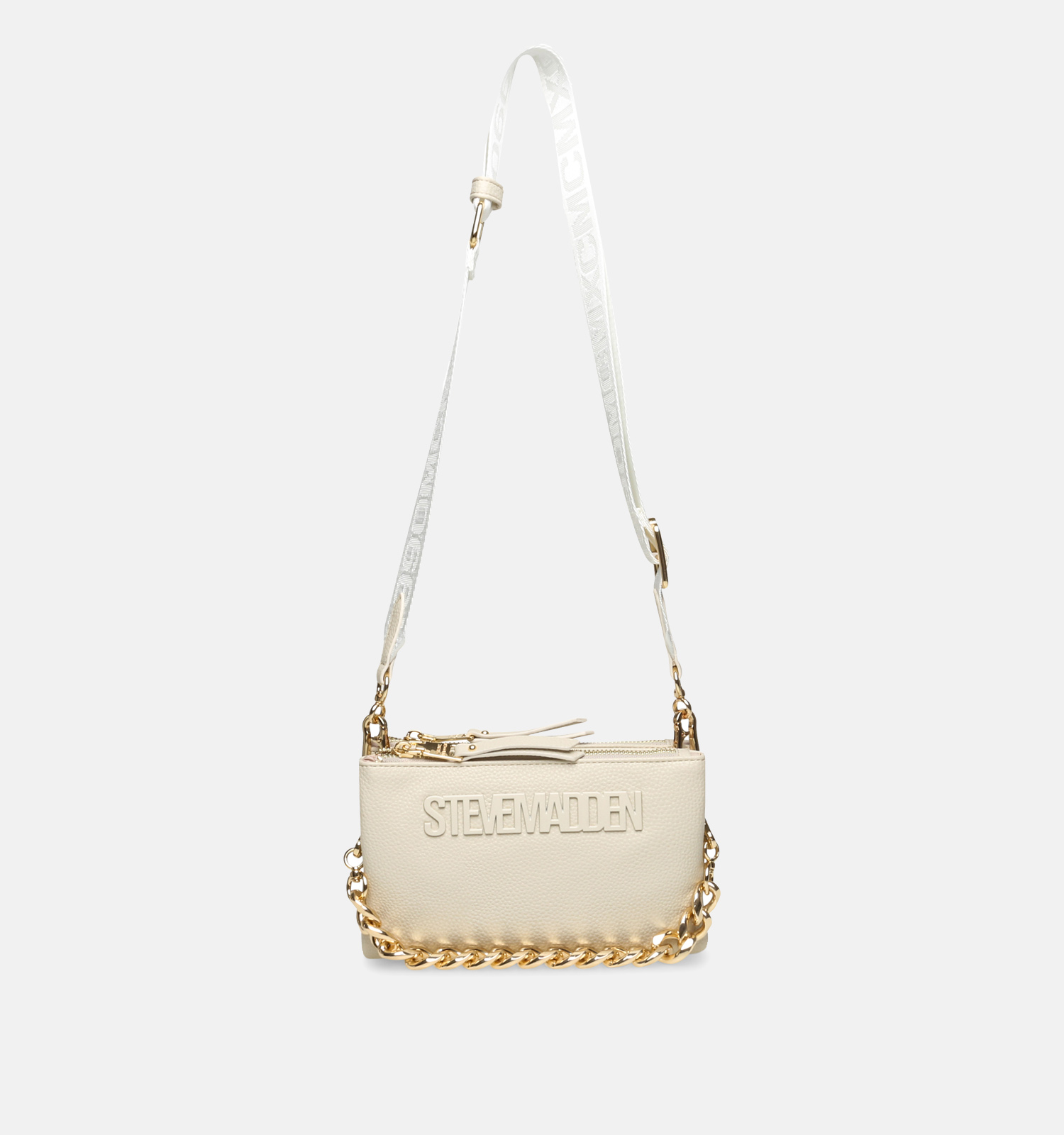 Steve Madden Bnicco Sac porté croisé en Ecru
