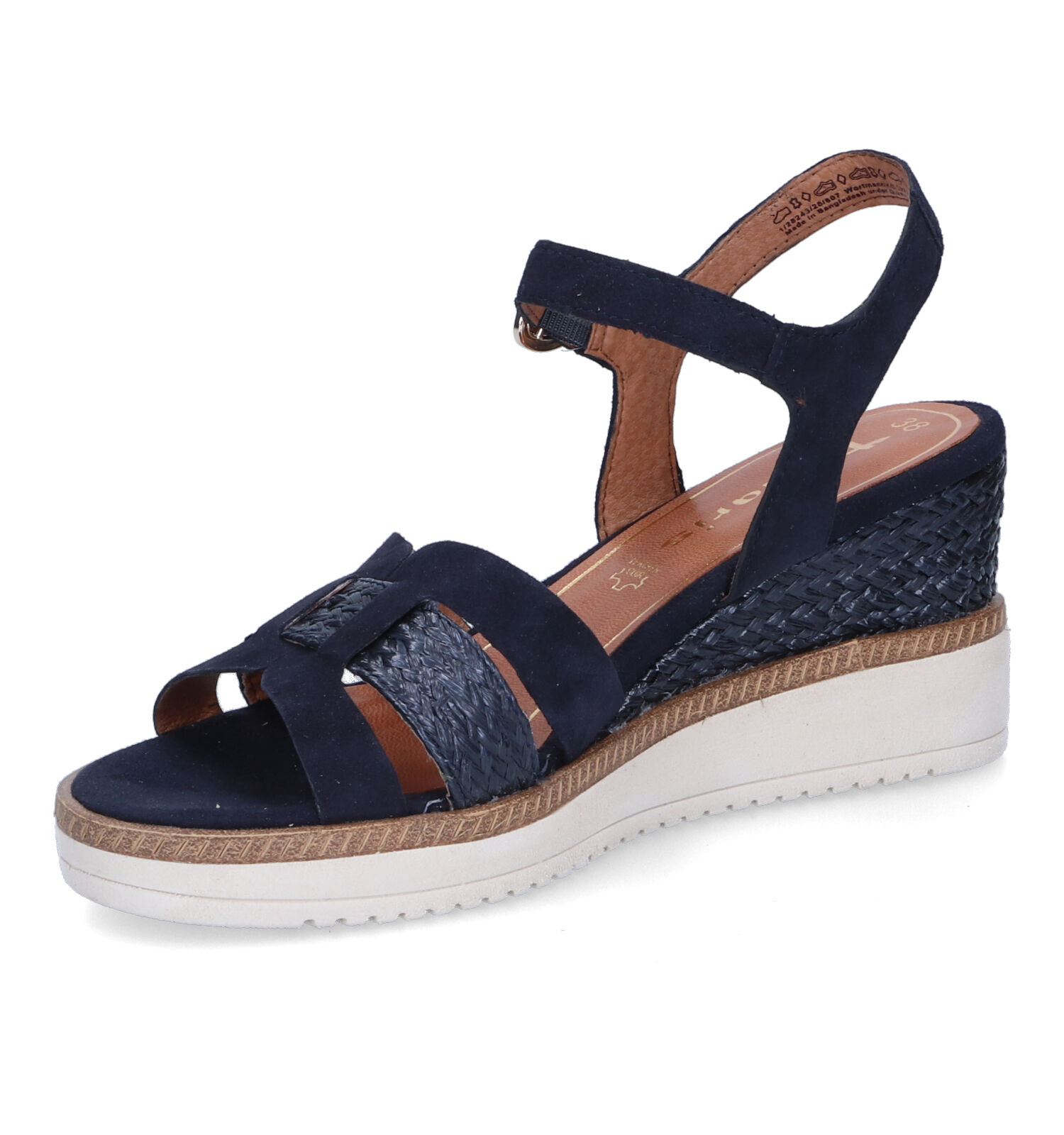 Tamaris Touch It Blauwe Sandalen | TORFS.BE | Gratis verzend en retour