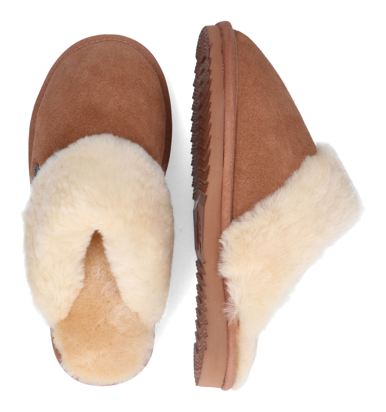 Warmbat Flurry Cognac Pantoffels | TORFS.BE | Gratis verzend en retour