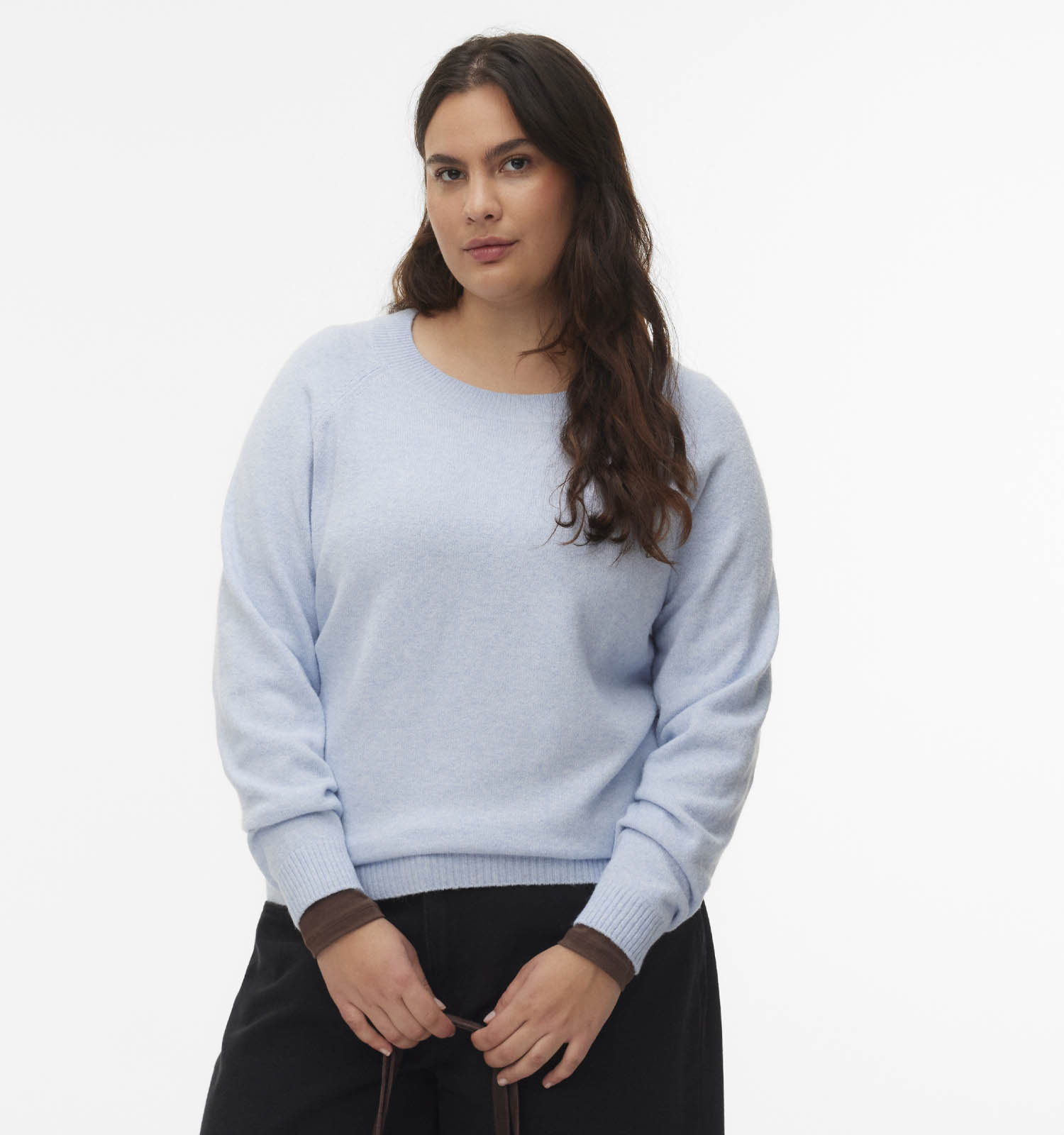 Vero Moda Curve Doffy Pull en Bleu