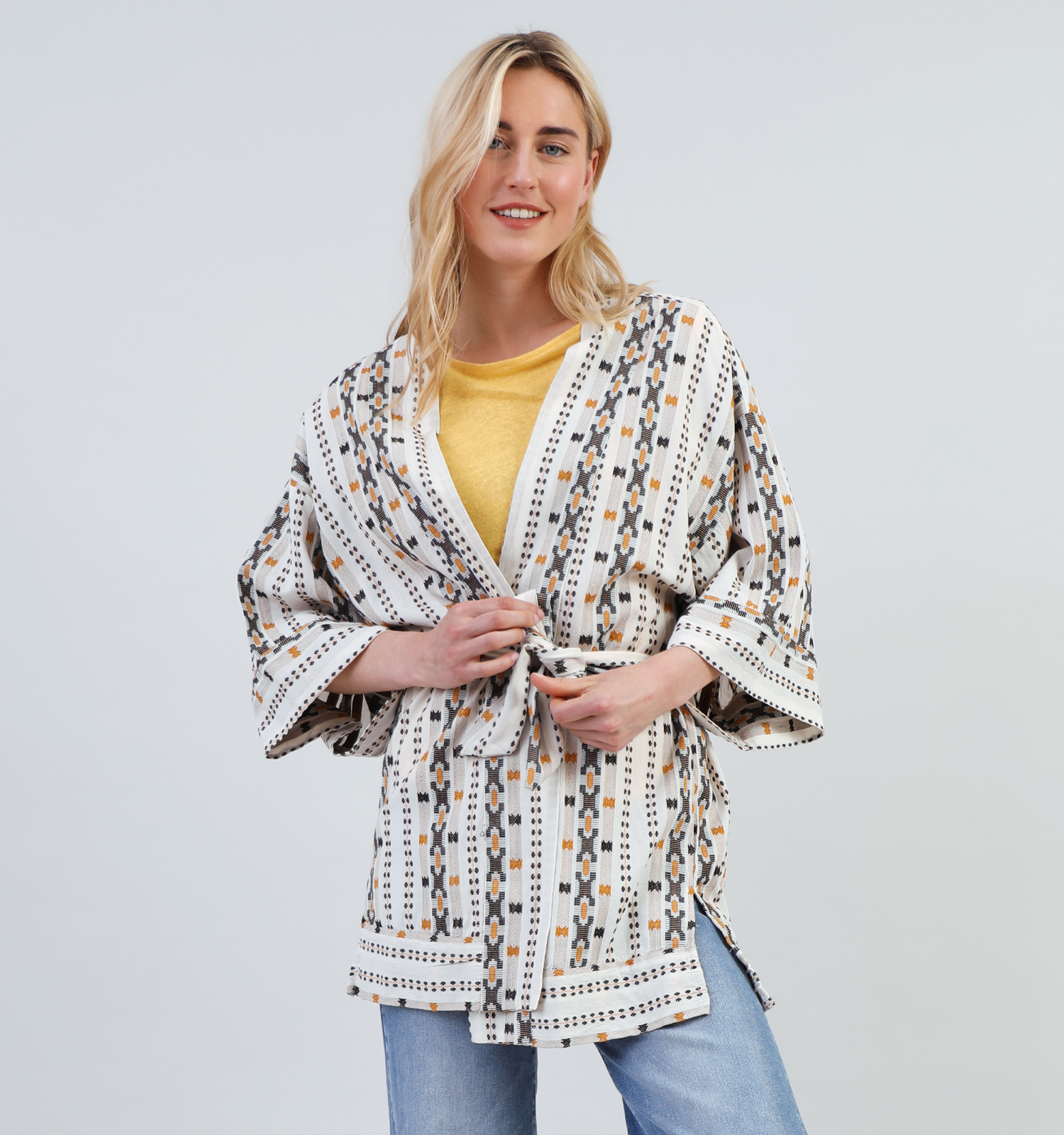 PRIJOUHE Heren Kimono Jassen Vest Lichtgewicht Casual Katoen PRIJOUHE Heren Kimono Jassen Vest Lichtgewicht Casual Katoen