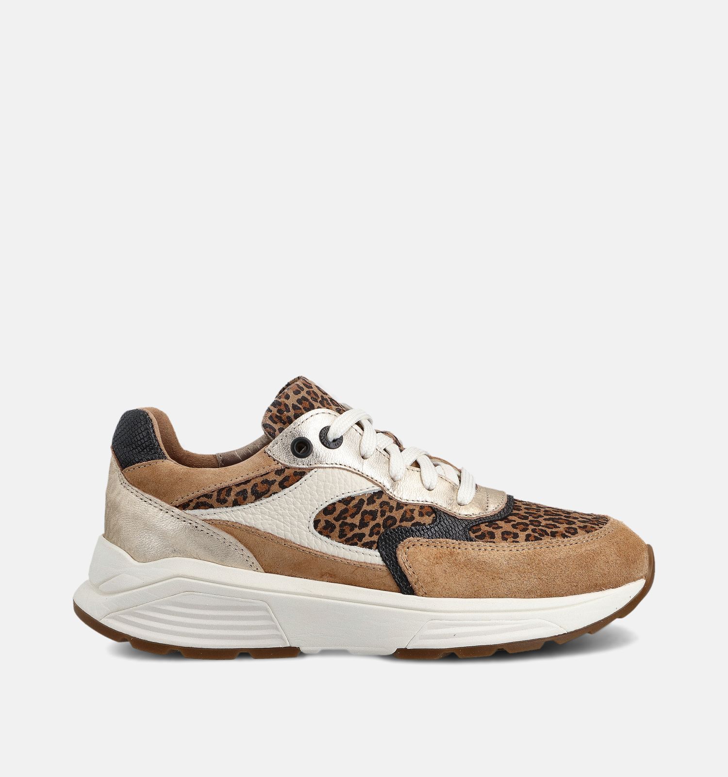 Xsensible Next Generation Donkerbeige Sneakers