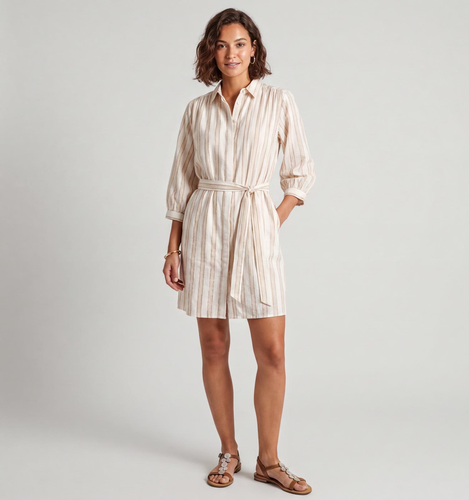 Minus Patricia Lichtroze Midi Jurk