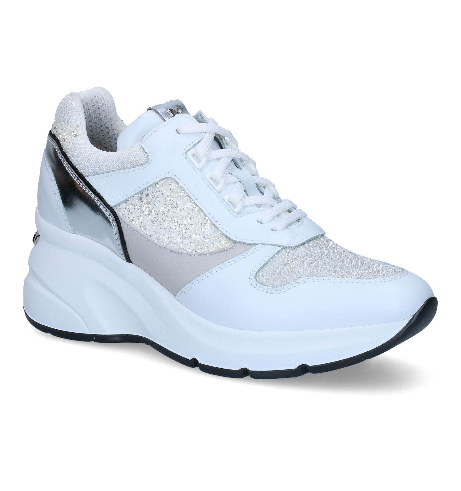NeroGiardini Witte Veterschoenen | TORFS.BE | Gratis verzend en retour