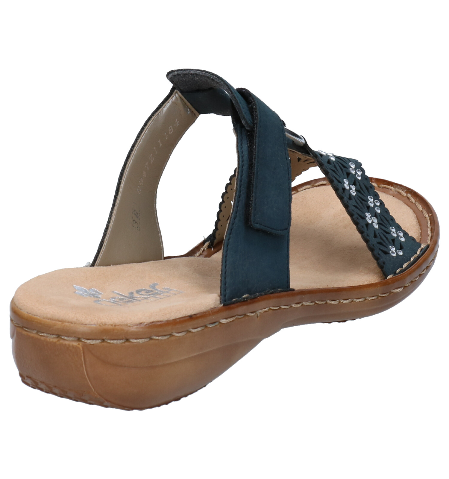 Rieker - Slippers voor vrouwen - Blauw