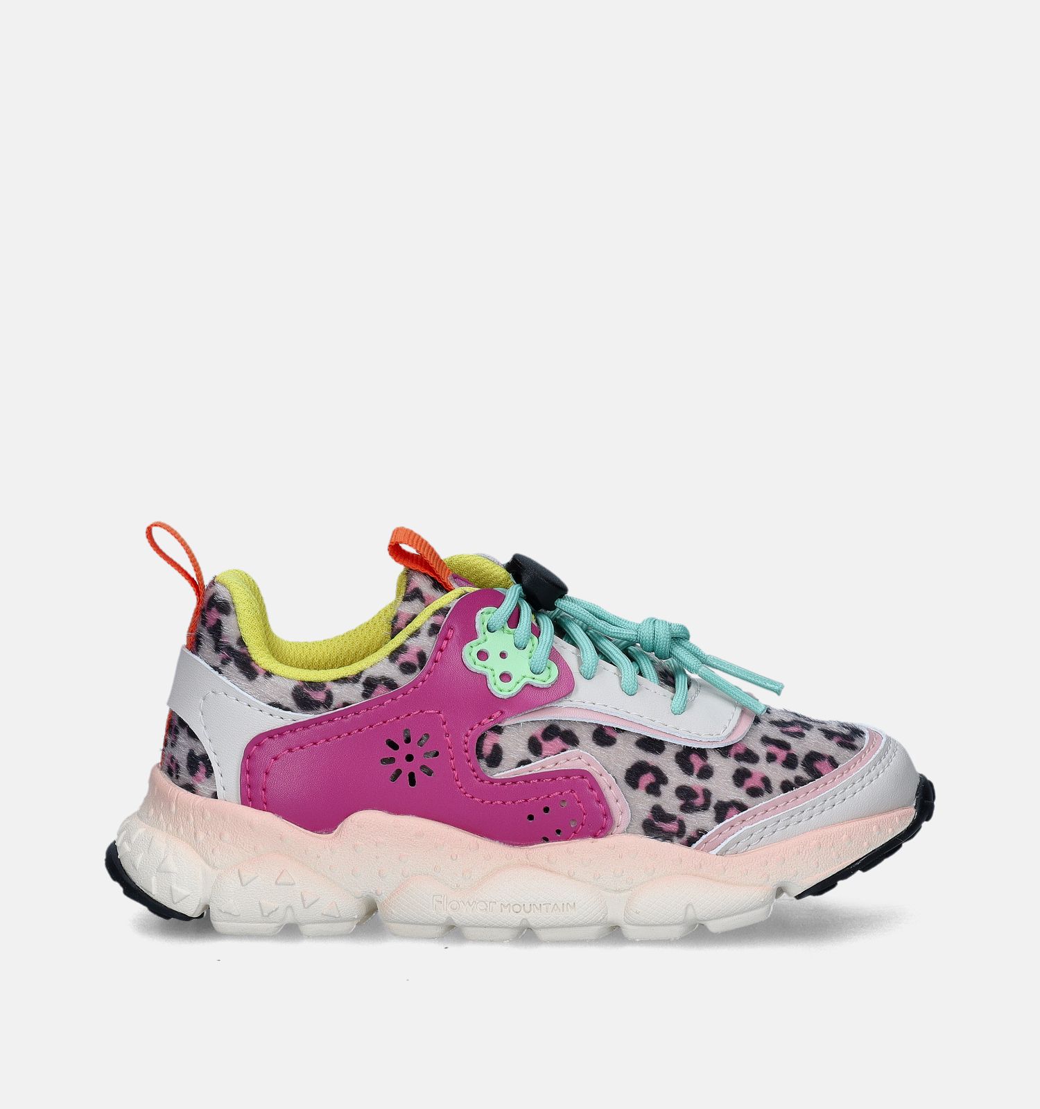 Naturino x Flower Mountain Doi Roze Sneakers