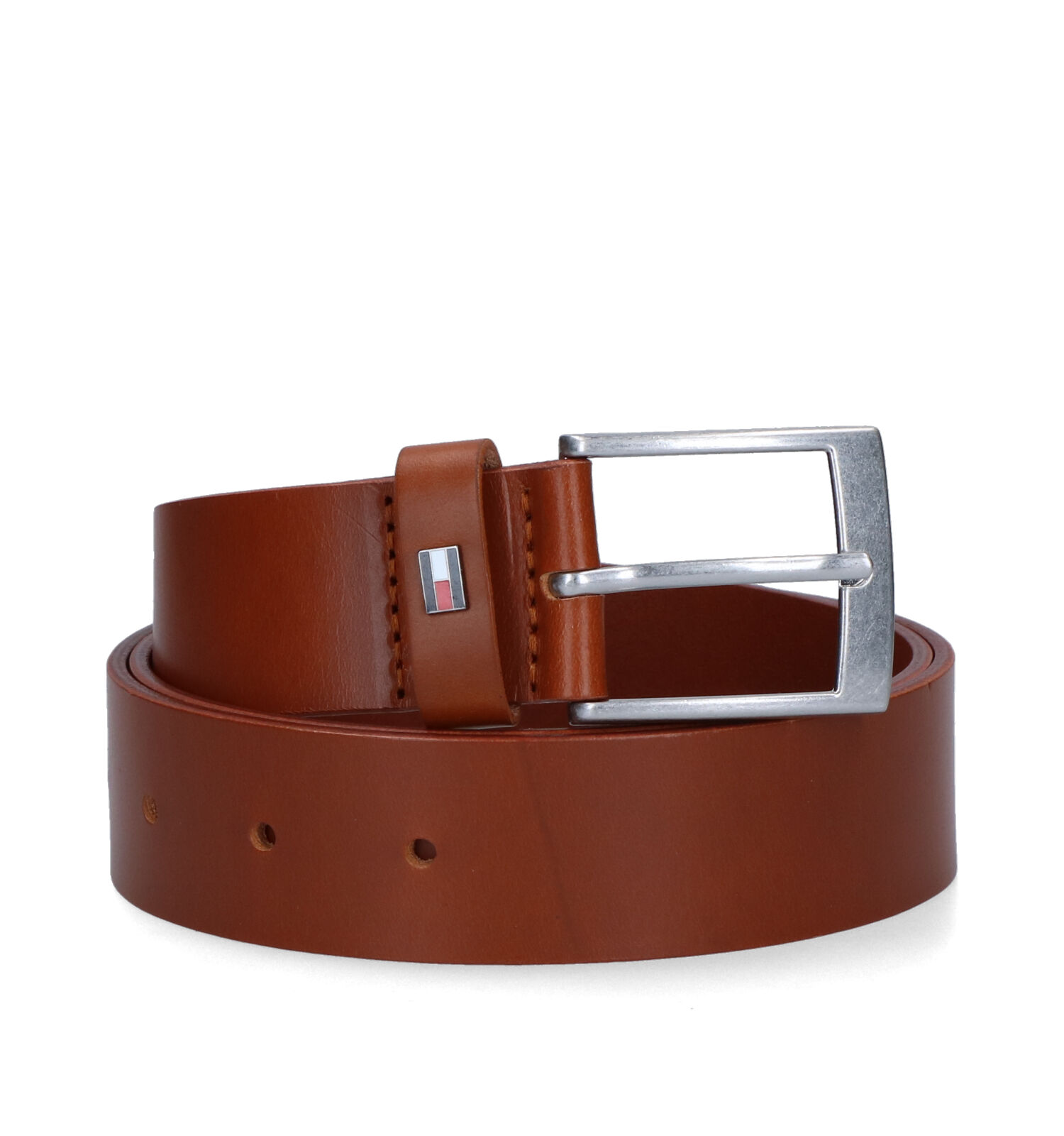 De lucht salon effect Tommy Hilfiger Adan Cognac Riem Heren Riemen | TORFS.BE