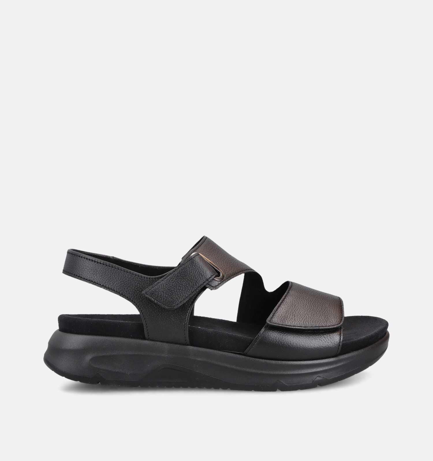 Gabor Rollingsoft Zwarte Sandalen