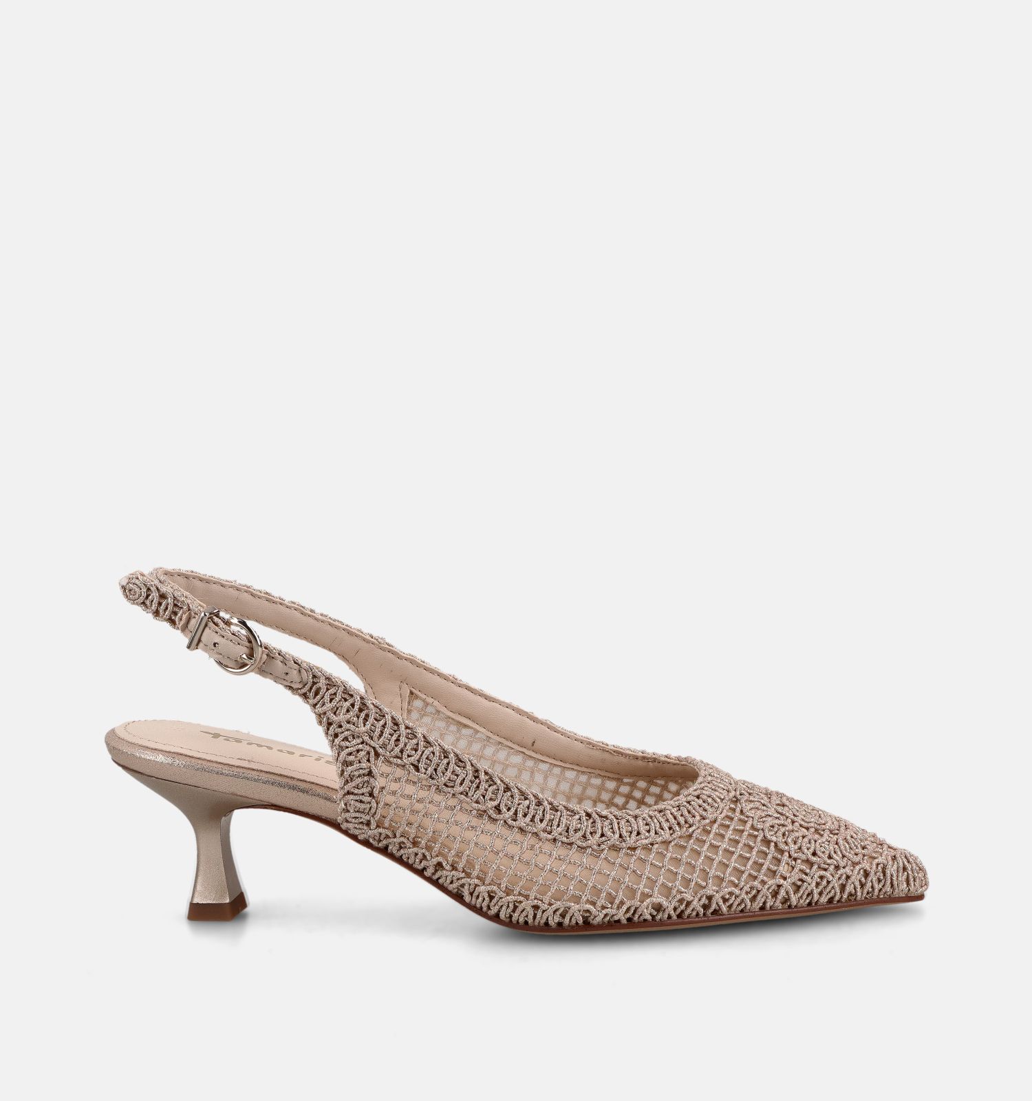 Tamaris Escarpins slingback en Or