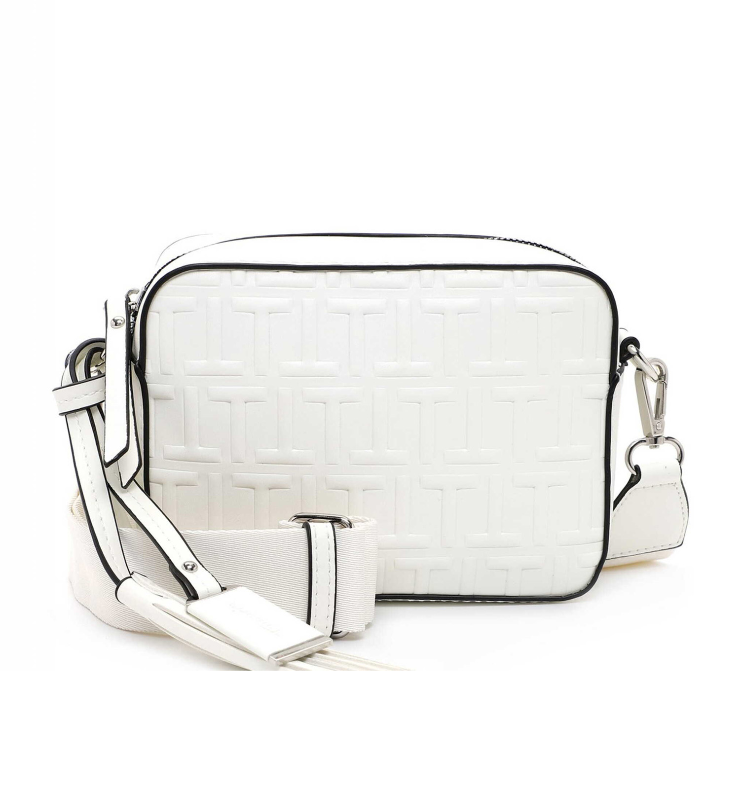 Hubert Hudson Discriminatie zone Tamaris Leona Witte Crossbody Tas | Dames Crossbody tassen