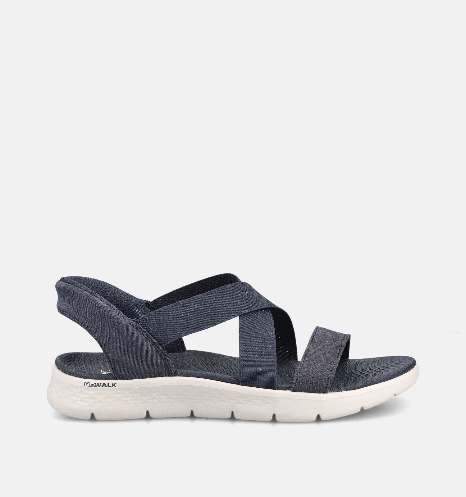 Skechers Go Walk Flex Sandal Glimmer Up Donkerblauwe Sandalen