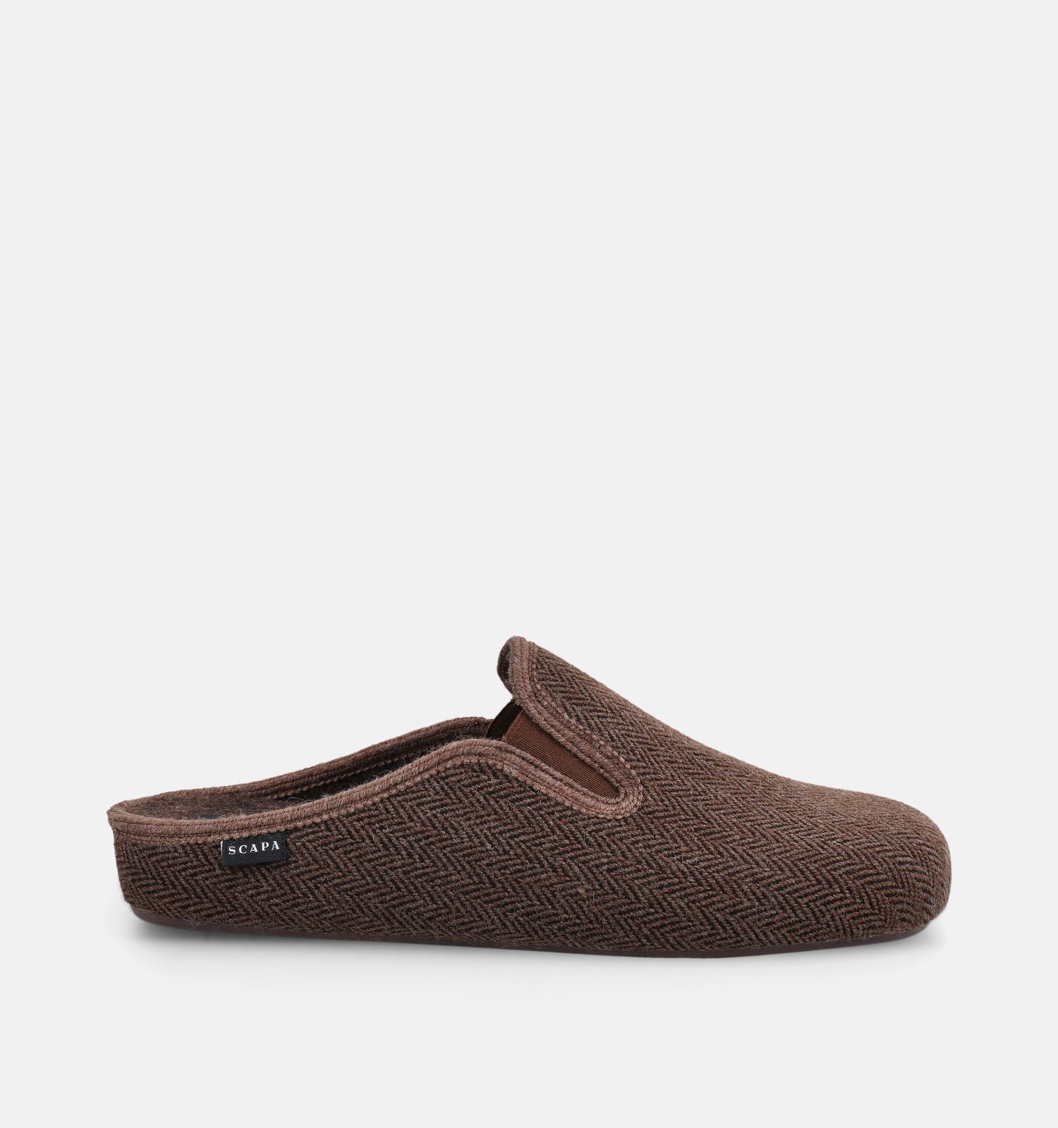 Scapa Bruine Open Pantoffels