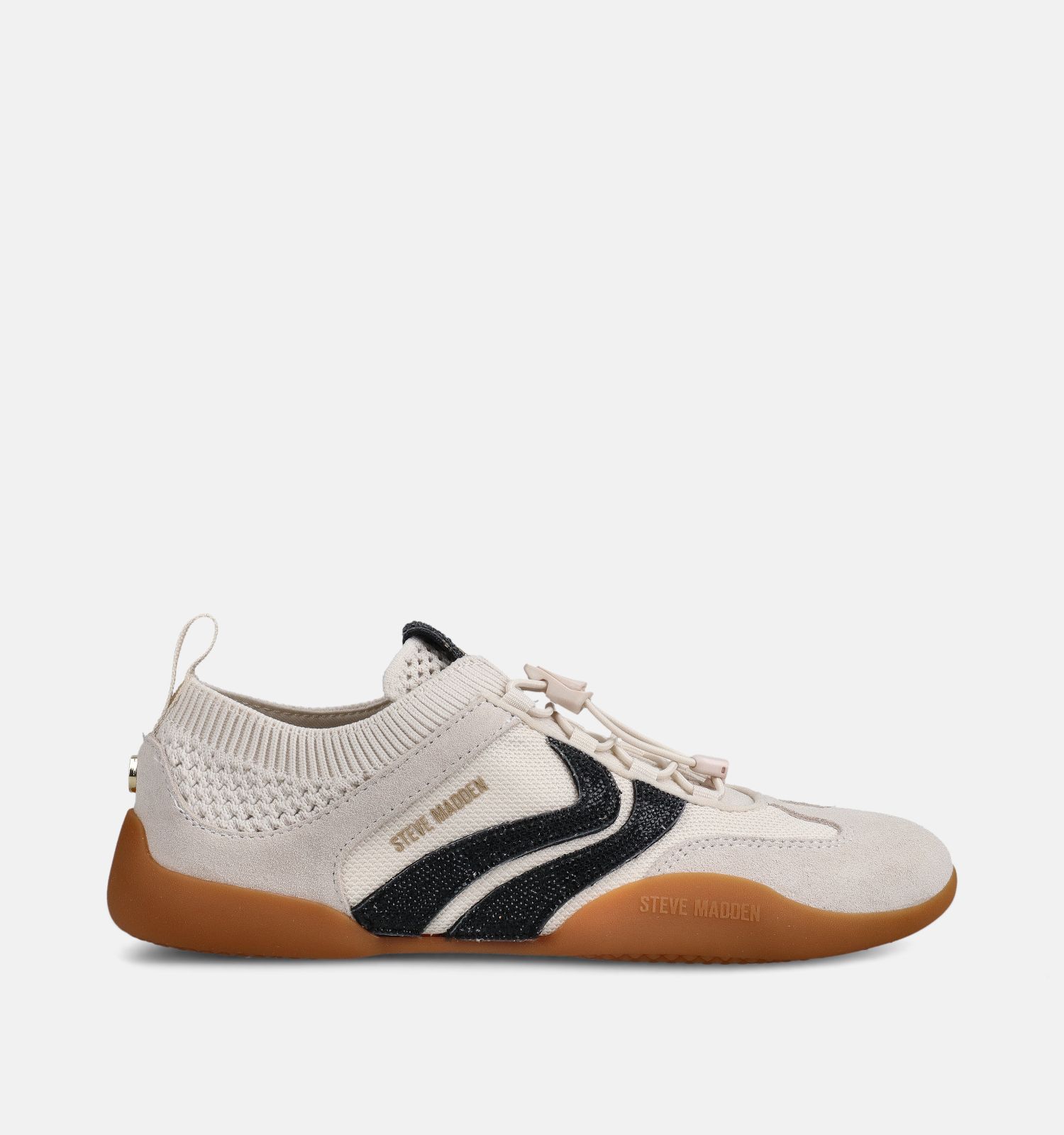 Steve Madden Biscotti Baskets en Ecru/Noir