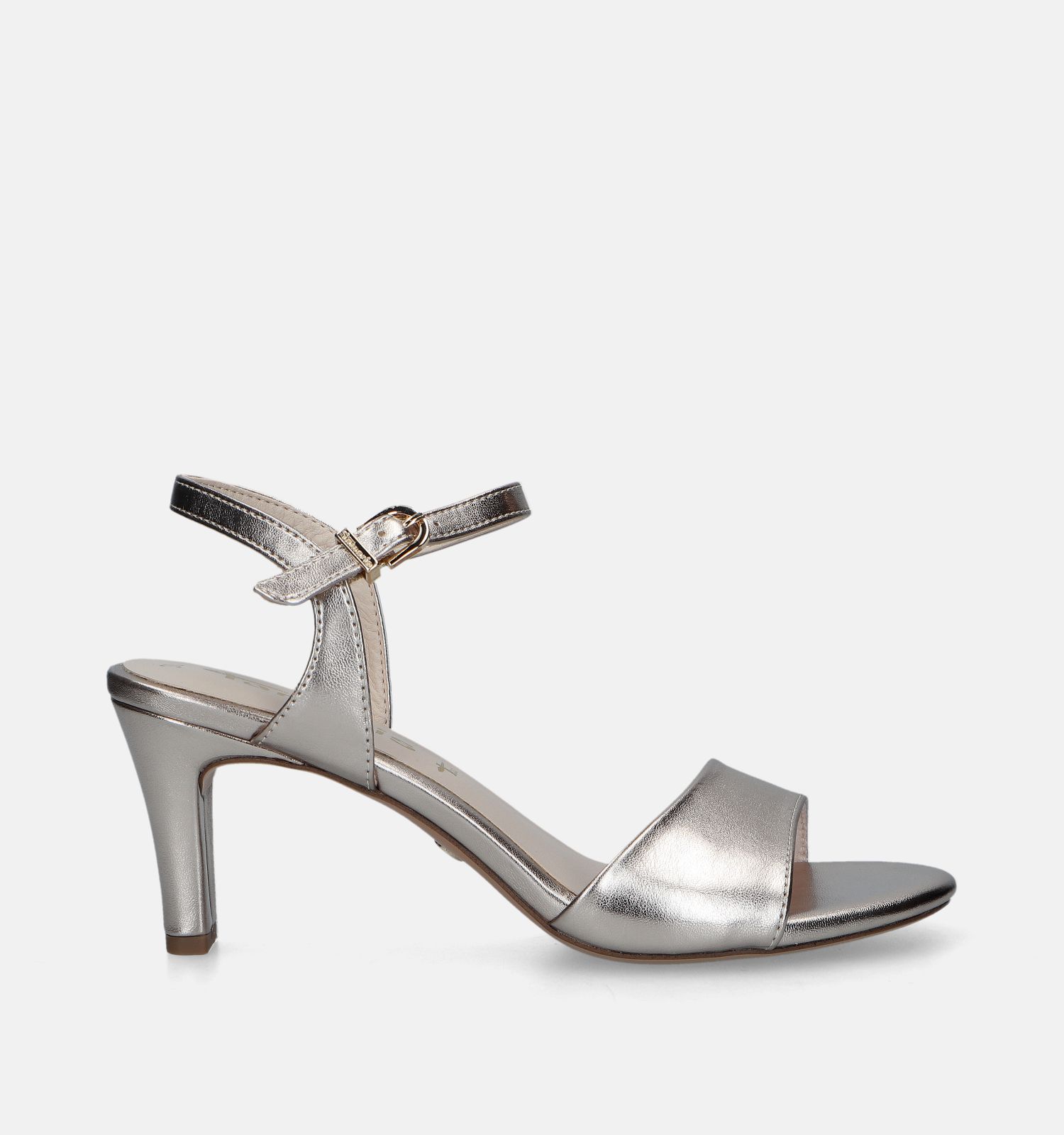 Tamaris Sandalen met hak zwart Leer Dames Tamaris Sandalen met hak zwart Leer Dames