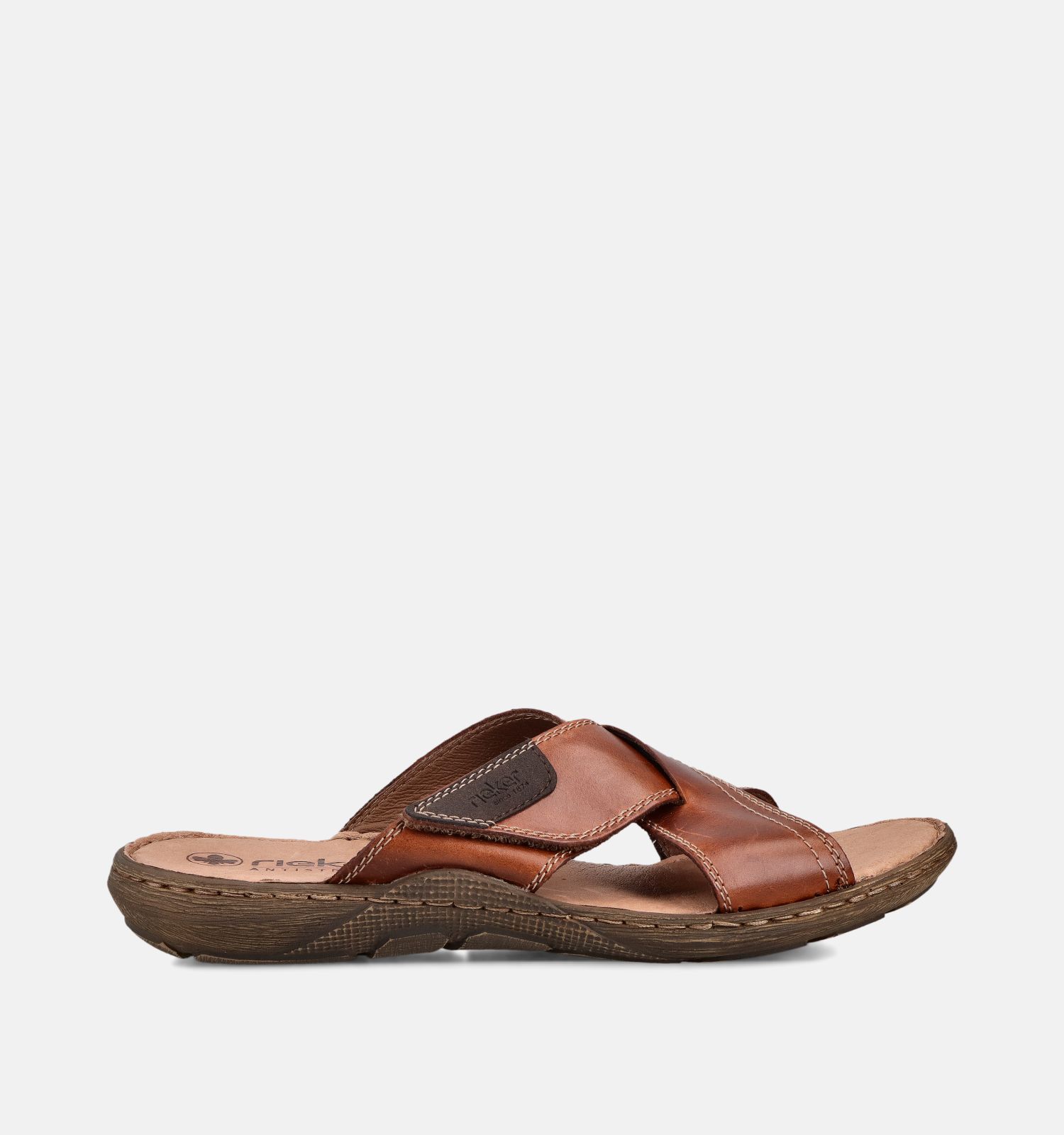 Rieker Cognac Slippers