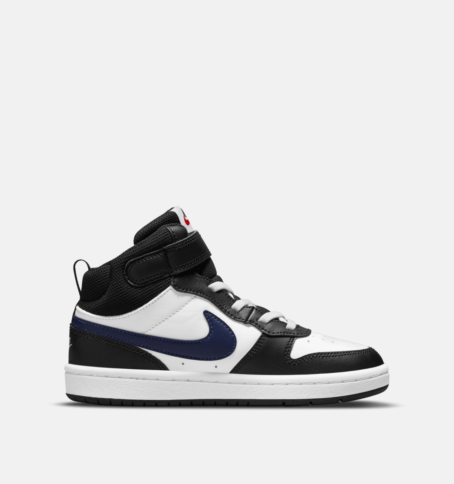 Nike Court Borough Mid Zwarte Sneakers