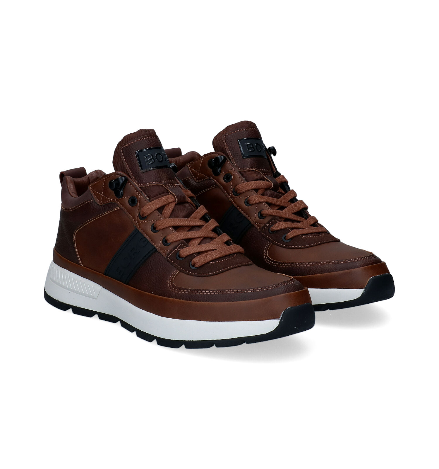 Björn Borg Mid TM Cognac Hoge Schoenen | TORFS.BE | Gratis verzend en retour