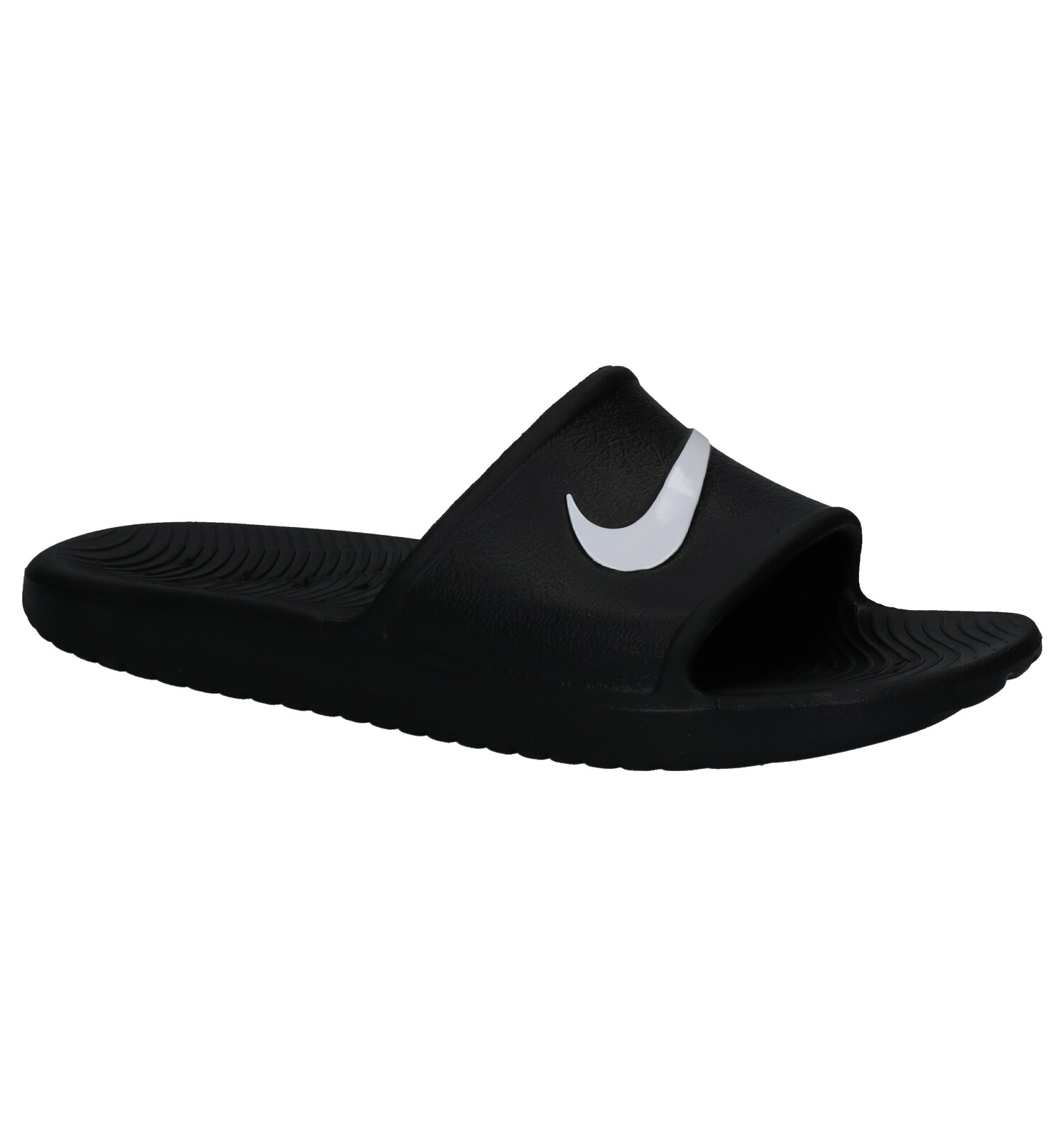 nike badslippers zwart