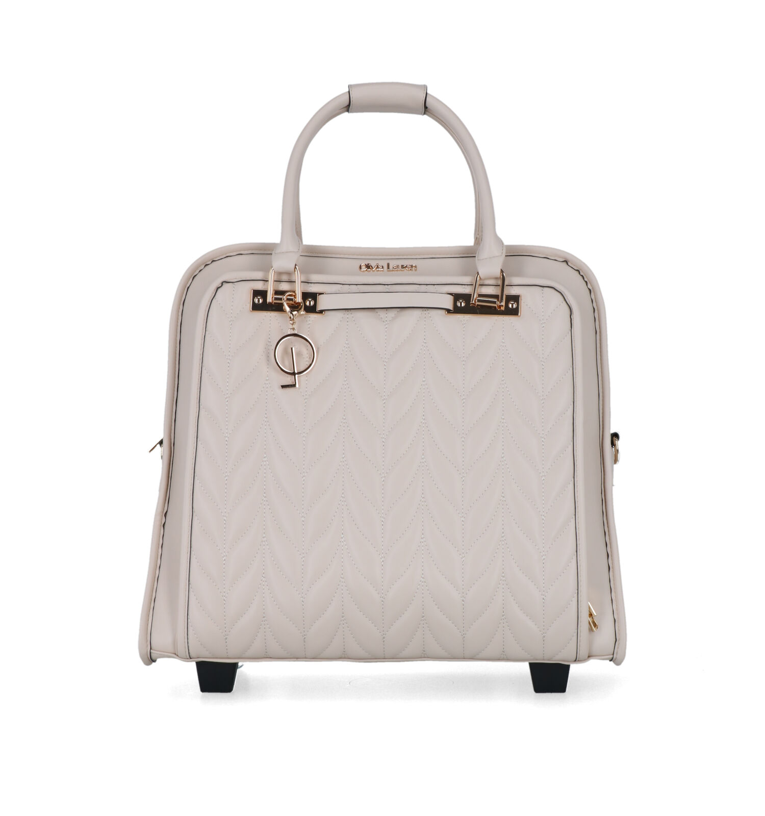 elk worstelen tuberculose Olivia Lauren Sandra PC Ecru Trolley | Dames Trolleys