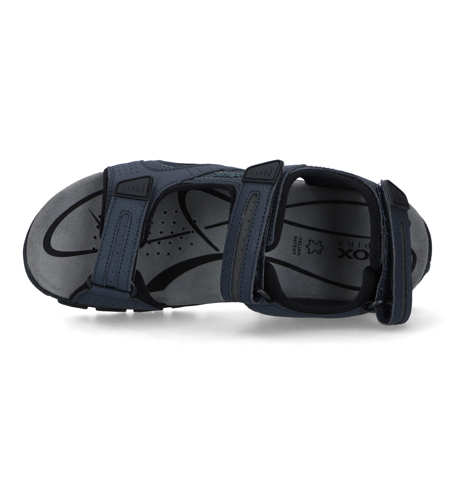 spek zingen Ecologie Geox Strada Blauwe Sandalen | Heren Sandalen