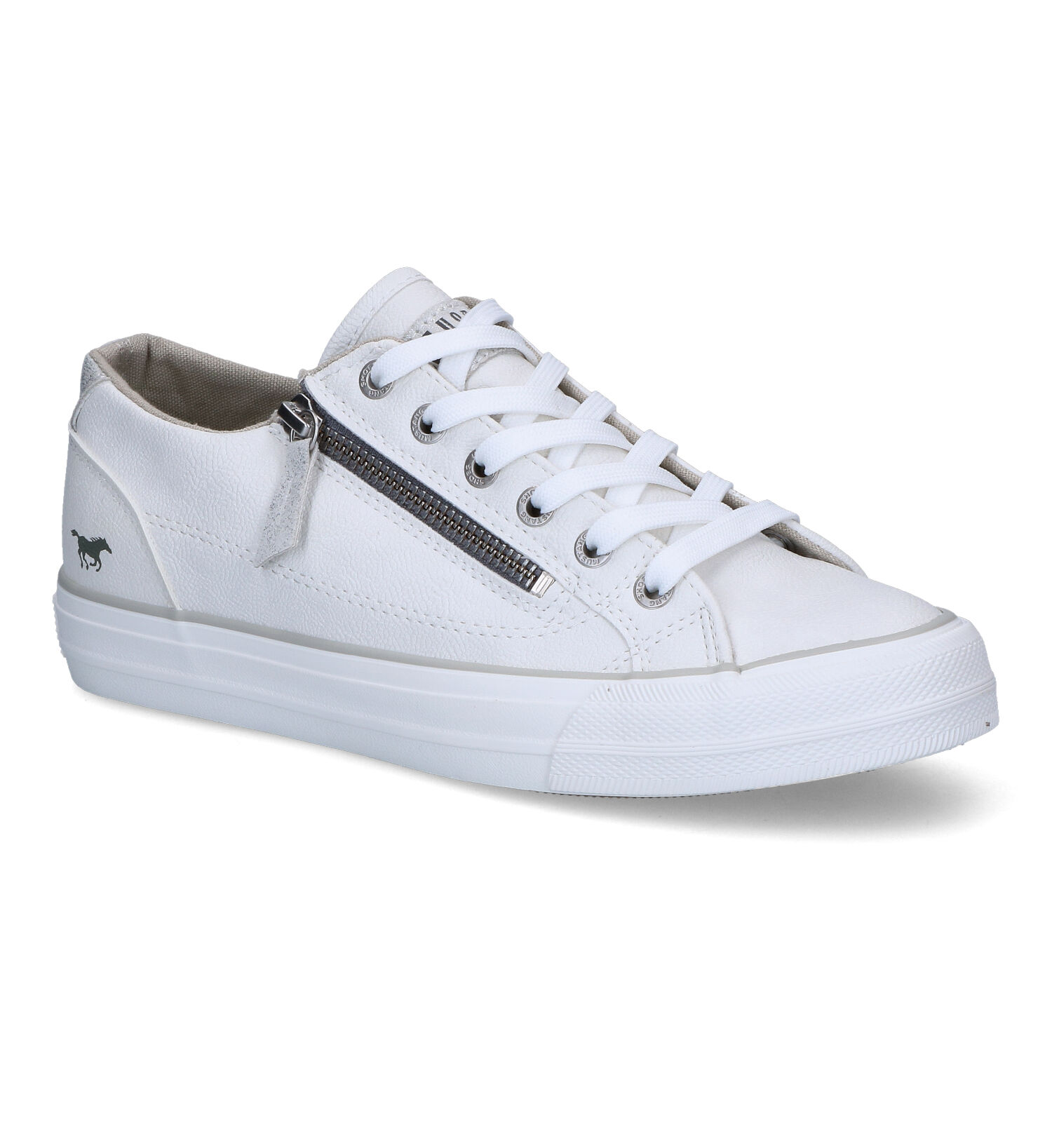 Mustang Witte Sneakers | TORFS.BE | Gratis verzend en retour