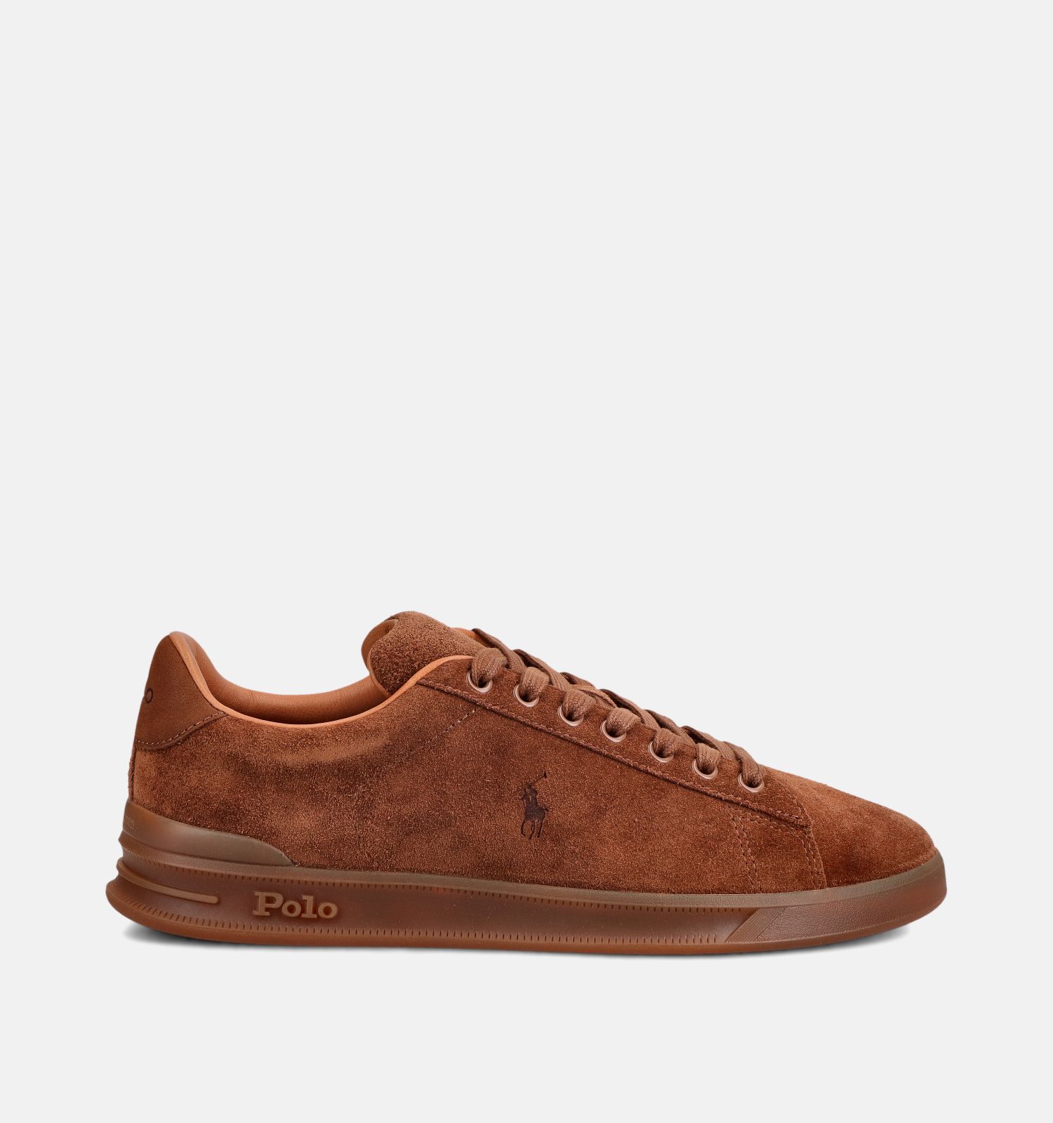 Polo Ralph Lauren Court Chaussures plates en Marron