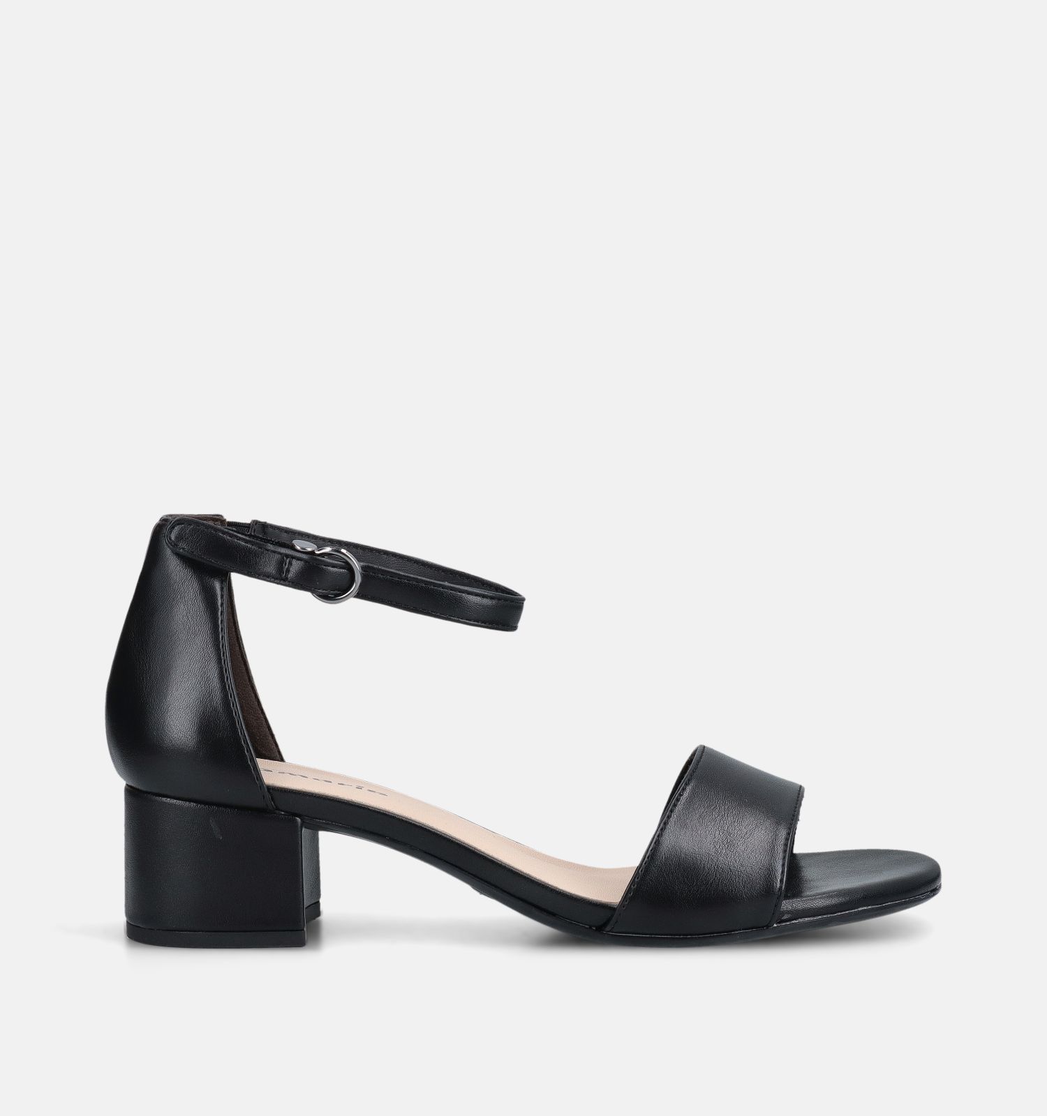 Tamaris Zwarte Sandalen op hak
