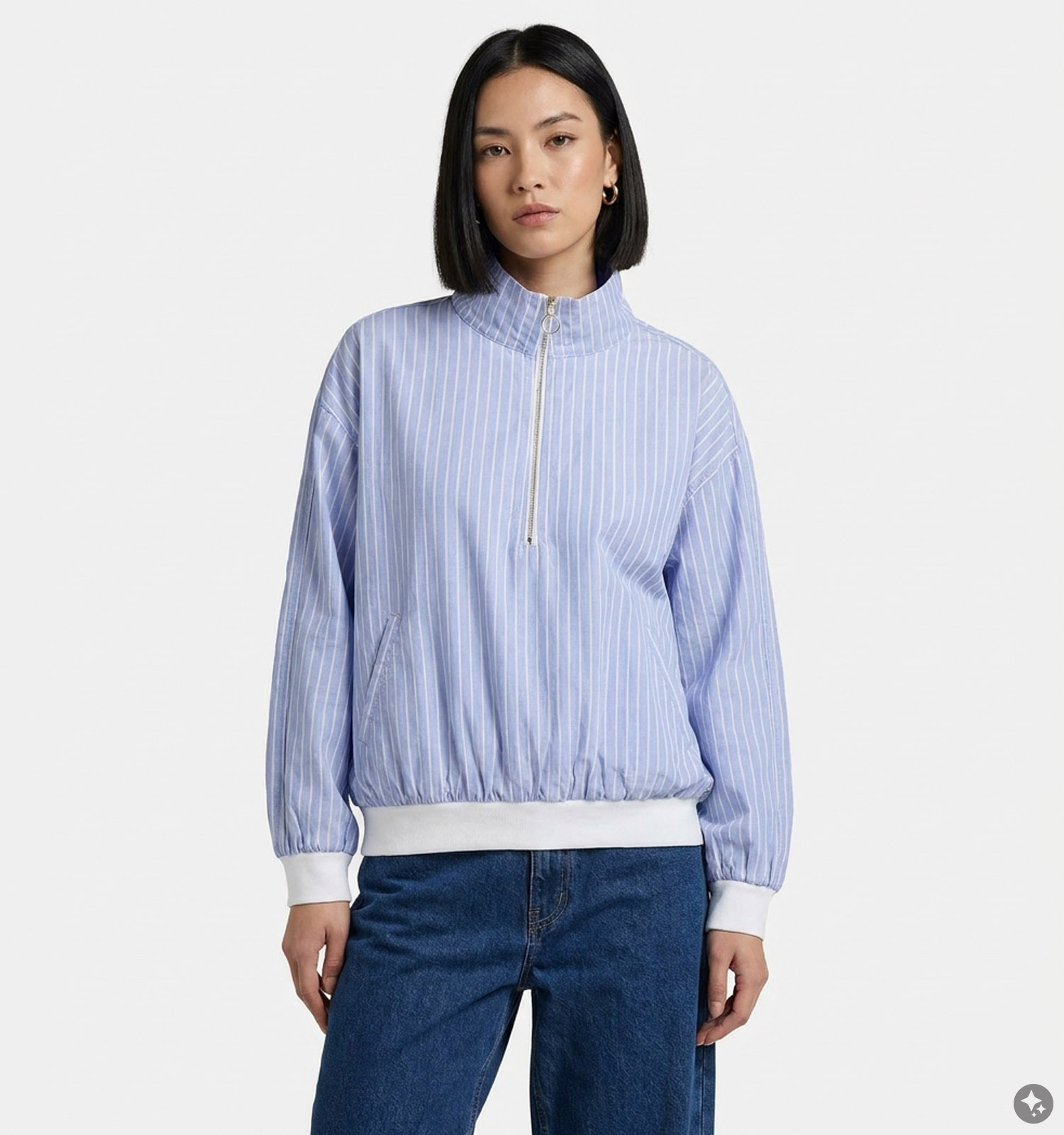 Adoré Celina Blouse en Bleu
