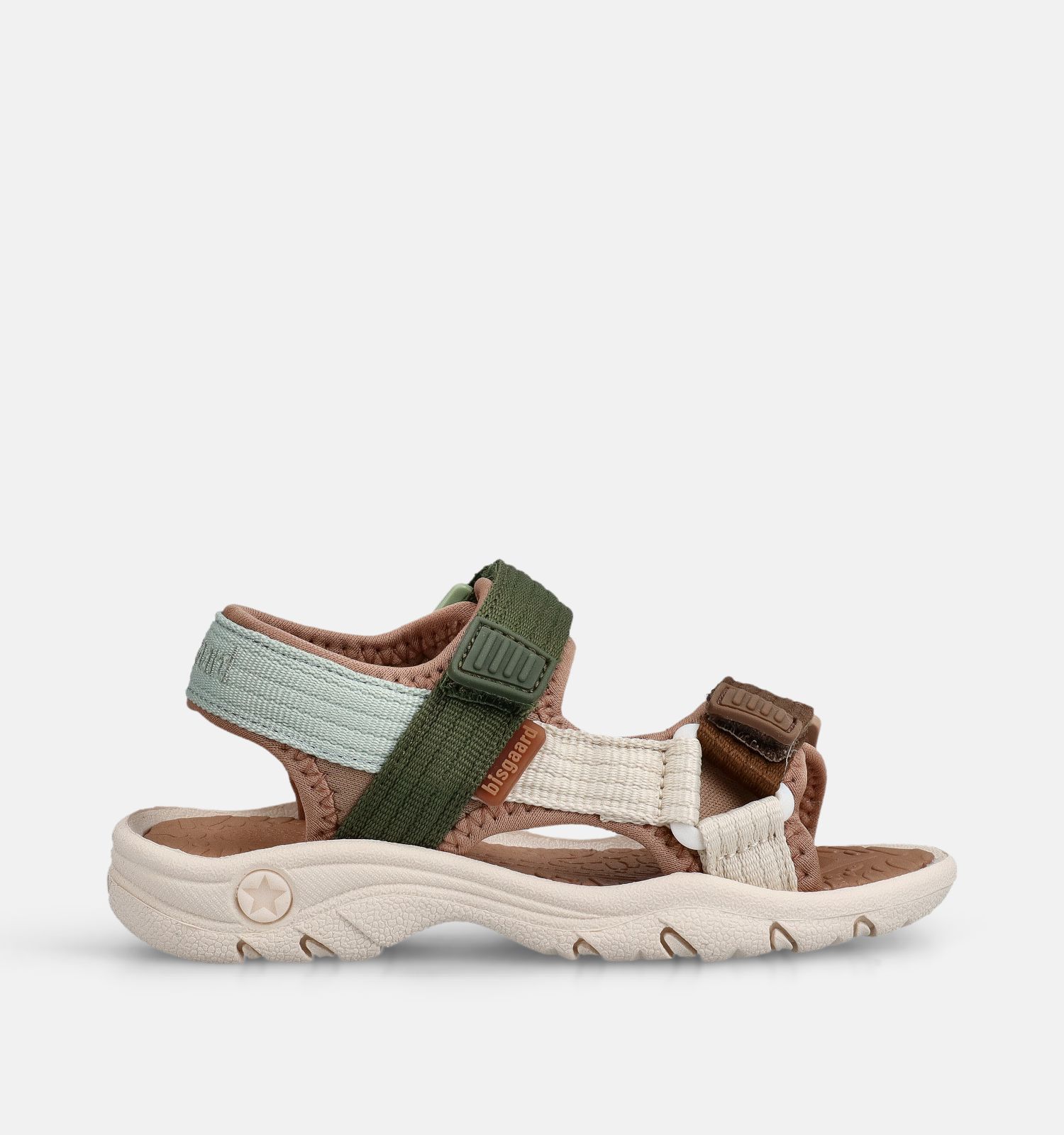 Bisgaard Bruine/Groene Sandalen